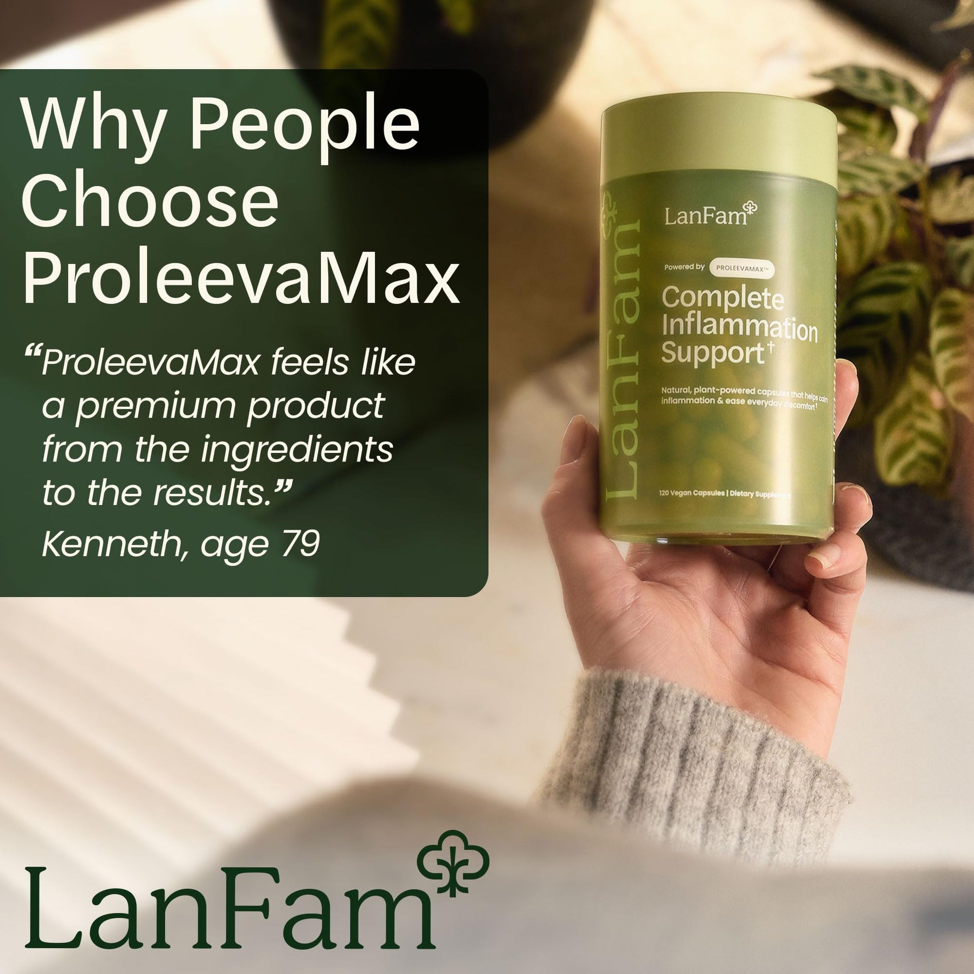 ProleevaMax Nutraceuticals Supplement – Nerve, Muscle & Joint Support with Turmeric Curcumin, Resveratrol, Ginseng & Boswellia, 13 Natural Ingredients, 120 Capsules ProleevaMax buy supplements canada