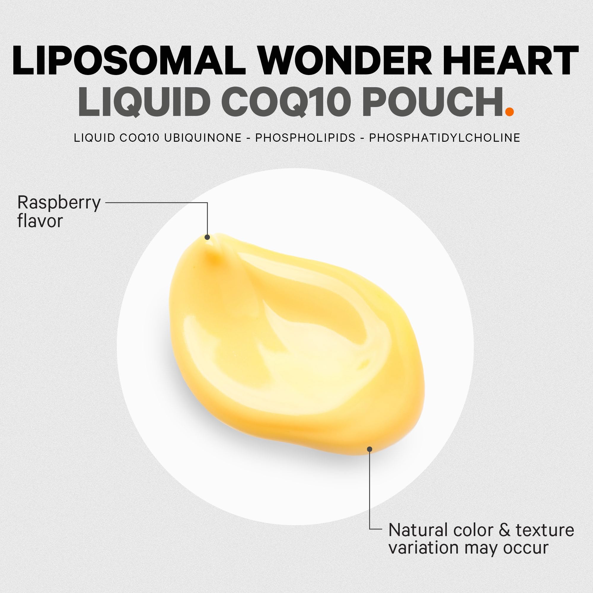 Codeage Wonder Heart Liquid CoQ10 Liposomal Ubiquinone Supplement, Coenzyme Q10 Heart Vitamins, Non-GMO Sunflower Phosphatidylcholine Vegan Blend, Raspberry Flavored Softgel, Pack of 30 Pouches Codeage buy supplements canada