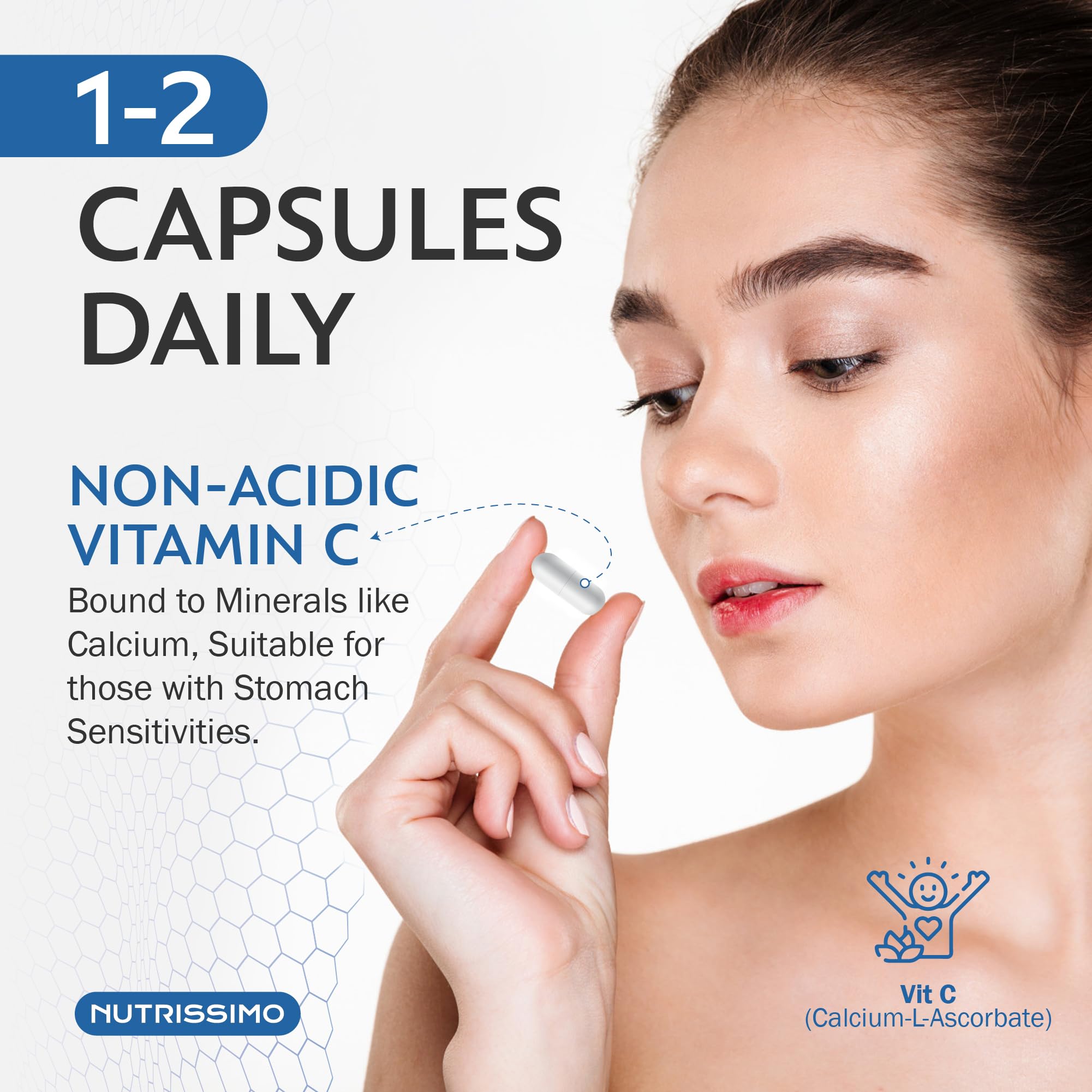 NUTRISSIMO Collagen + Hyaluronic Acid + Biotin + CoQ10 + Vitamins A, C (non-acidic), D and B12 + Zinc NUTRISSIMO buy supplements canada