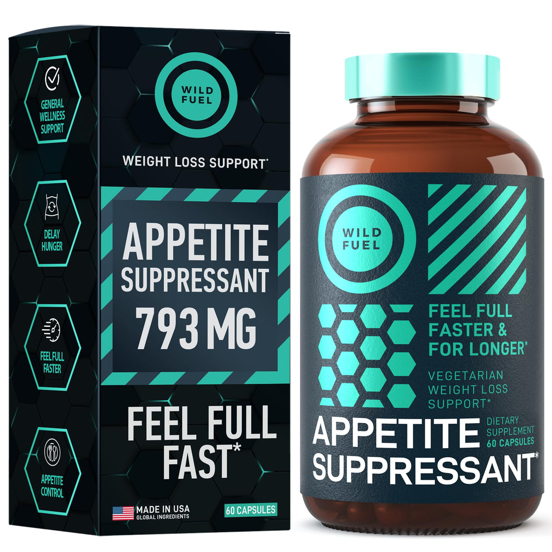Appetite Suppressant for Weight Loss, Hunger Suppressant - Diet Pills That Work Fast WILD FUEL buy supplements canada