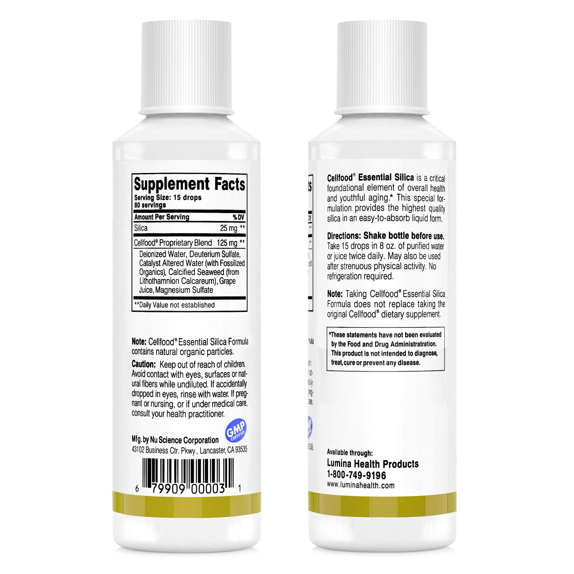 Cellfood Essential Silica Anti-Aging Formula, 4 fl oz - Supports Healthy Bones, Joints, Hair Cellfood buy supplements canada
