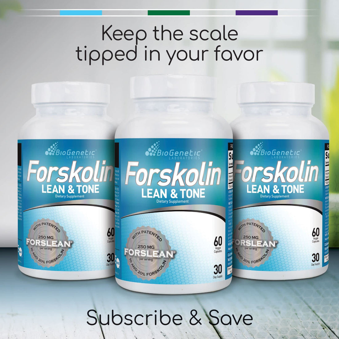 BioGenetic Labs Forskolin Lean & Tone - Weight Loss Pills - Body Toning Formula Fat Burner BioGenetic Laboratories buy supplements canada