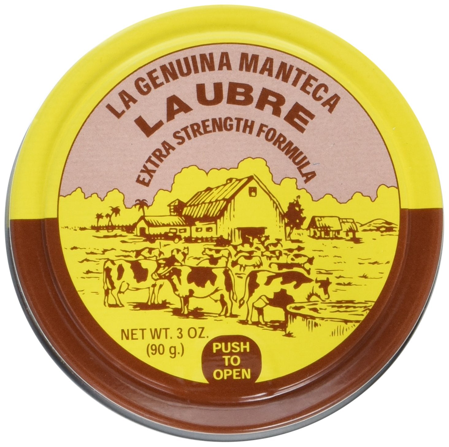 La Genuina Manteca Ubre Tin/Lata 3 Oz. (90g.) Extra Strength Formula Ulrici Products buy supplements canada