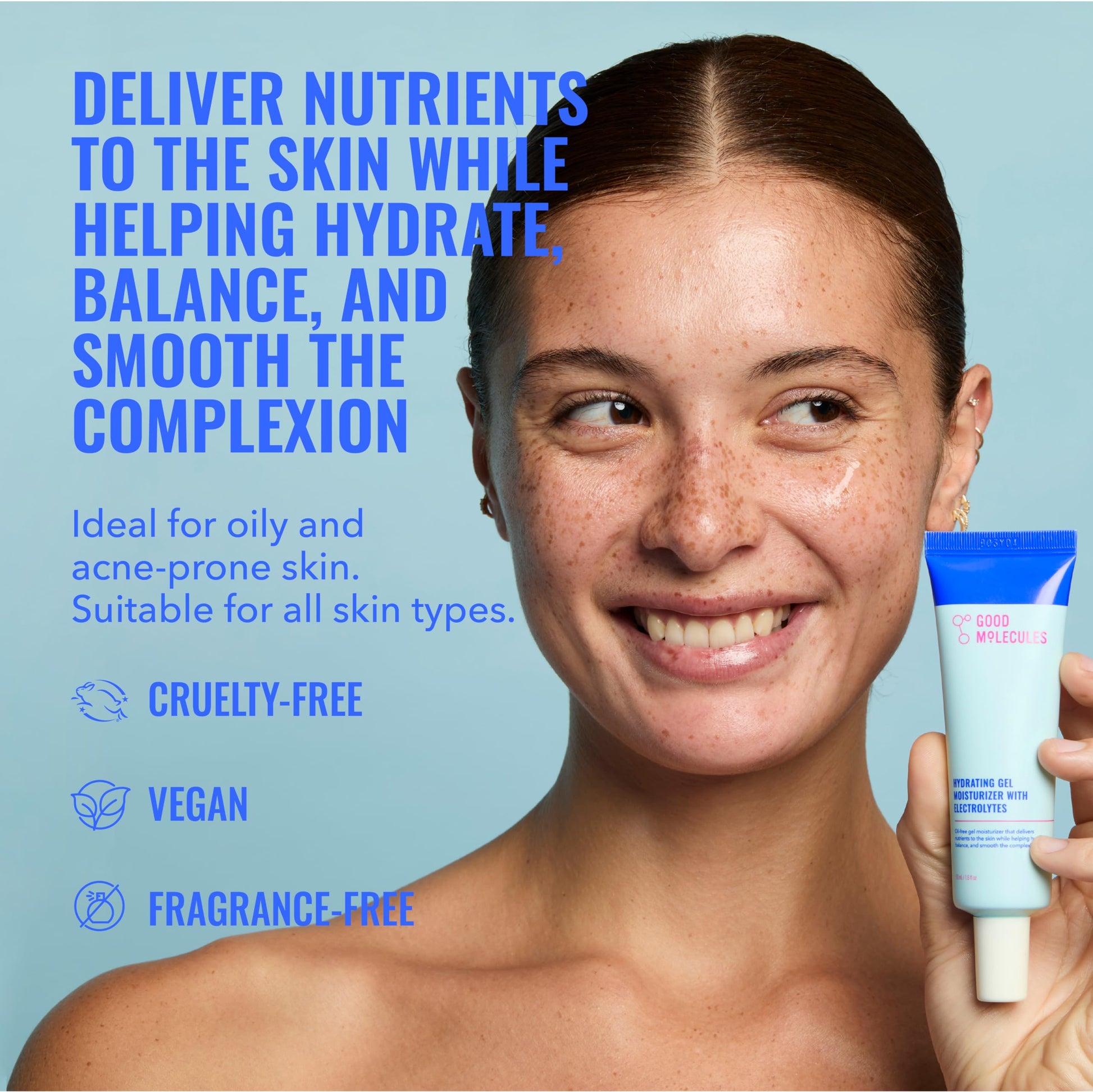 Good Molecules Hydrating Gel Moisturizer – Lightweight Water-Based Gel, Fast-Absorbing Oil-Free Moisturizer for Oily Good Molecules buy supplements canada