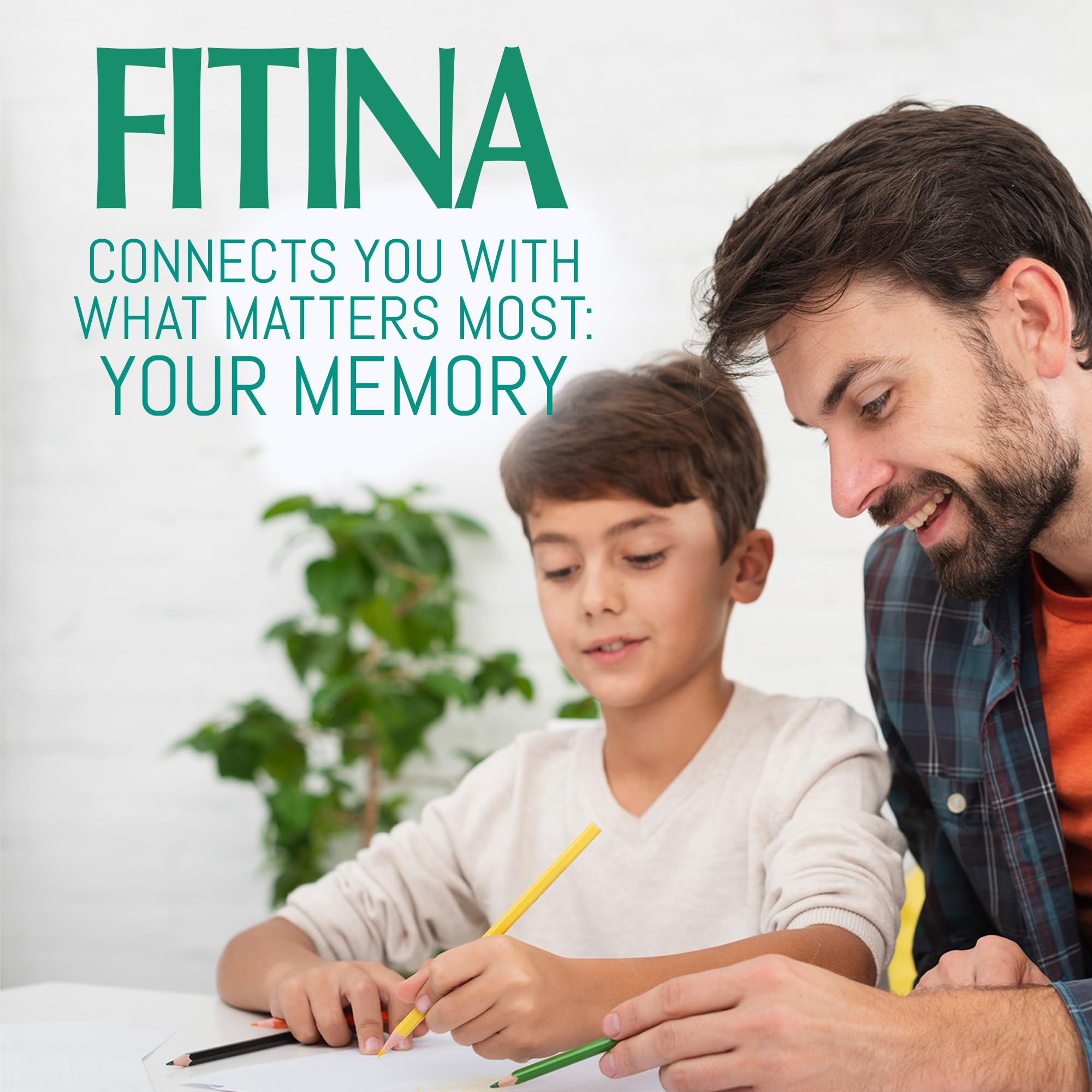 FITINA Brain Supplement with Vitamin B6 & Thiamine for Memory, Focus and Cognitive Support | High-Dose B Vitamins for Nervous System Brain Health, Daily Formula for Adults, 60 Tablets (1-Pack) Fitina buy supplements canada