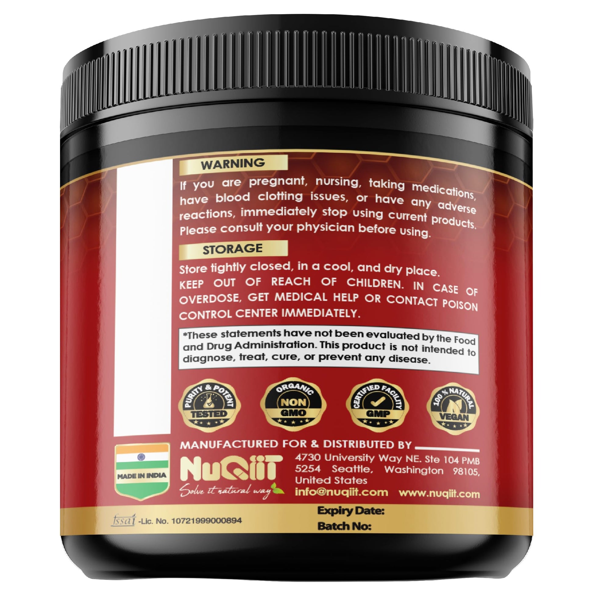 9in1 Clove Supplement Rich in Vitamins & Minerals for Digestive, Immune System, Bone & Heart Health with Cinnamon, Turmeric, Ginger, Cardamom, Garlic, Wormwood, Black Walnut - 60 Capsules - 30 Days NUQIIT buy supplements canada