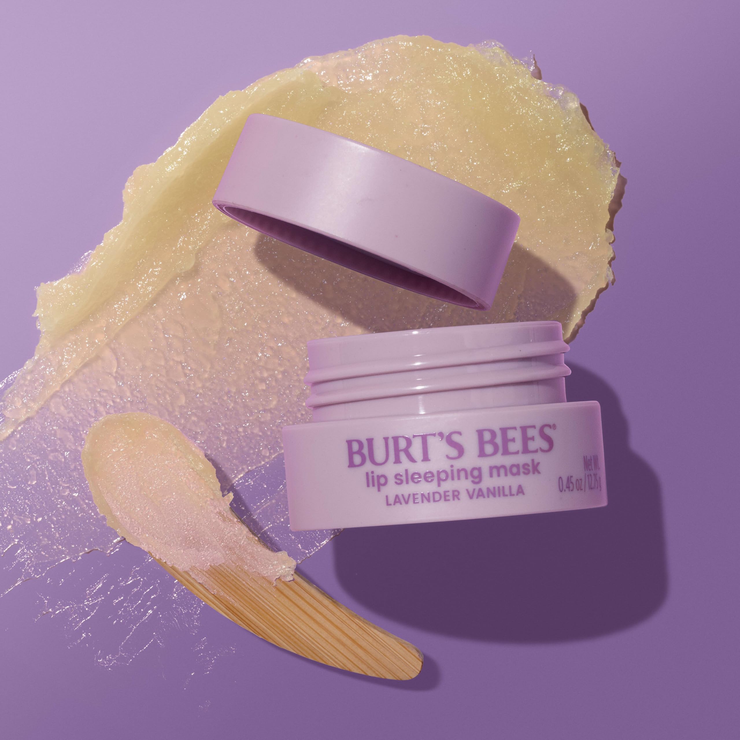Burt’s Bees Lavender Vanilla Lip Sleeping Mask, With Hyaluronic Acid and Squalane Moisturizer To Instantly Hydrate Lips, Overnight Mask and Treatment, 0.45 oz. Burt's Bees buy supplements canada