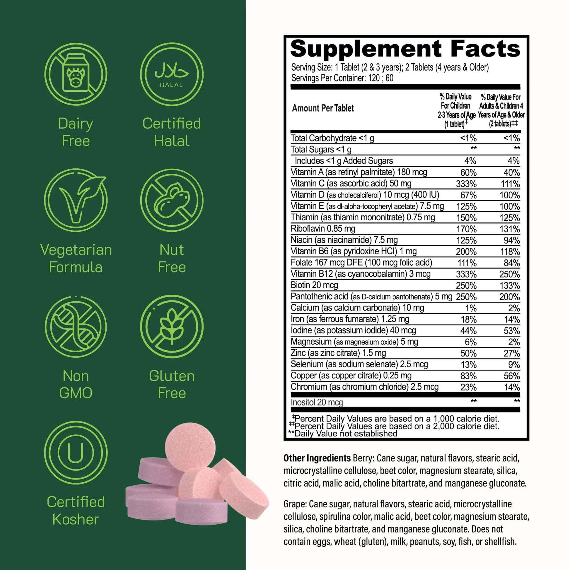 YUM-V'S Probiotics & Multivitamin Bundle for Kids – Probiotic with Prebiotic Fiber Chocolate Bears + Multivitamin & Multimineral with Iron Chewables – Digestive, Immune & Overall Health Support YUM-V'S buy supplements canada
