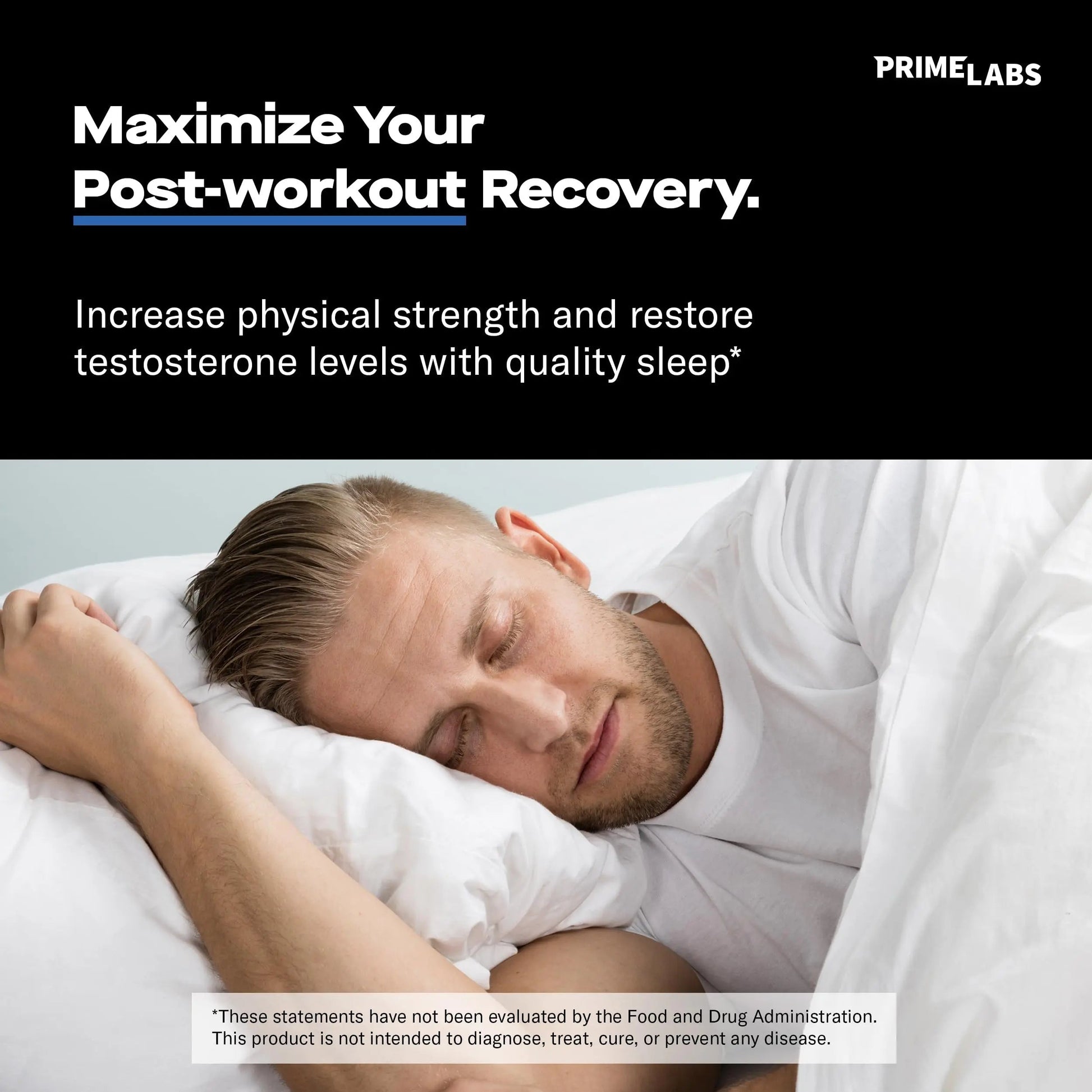 Prime Labs Night Duty - Nighttime Testosterone Booster & Sleep Support - PM Rest & Muscle Recovery Supplements - 60 Count Prime Labs buy supplements canada