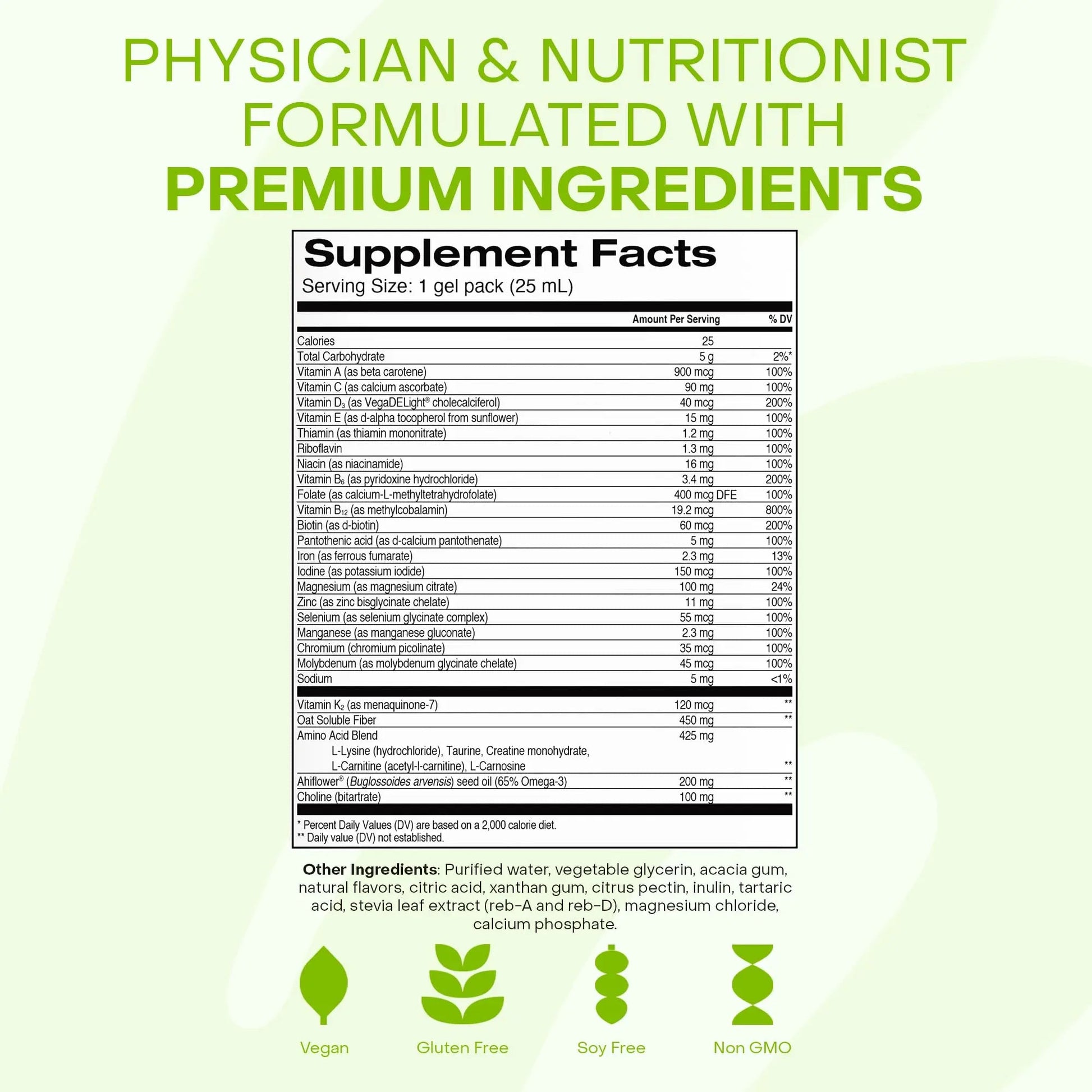Healthycell Vegan Daily Multivitamin Liquid Supplement with Iron and Omega-3, 25+ Essential Vitamins, Minerals & Nutrients for Brain Healthycell buy supplements canada