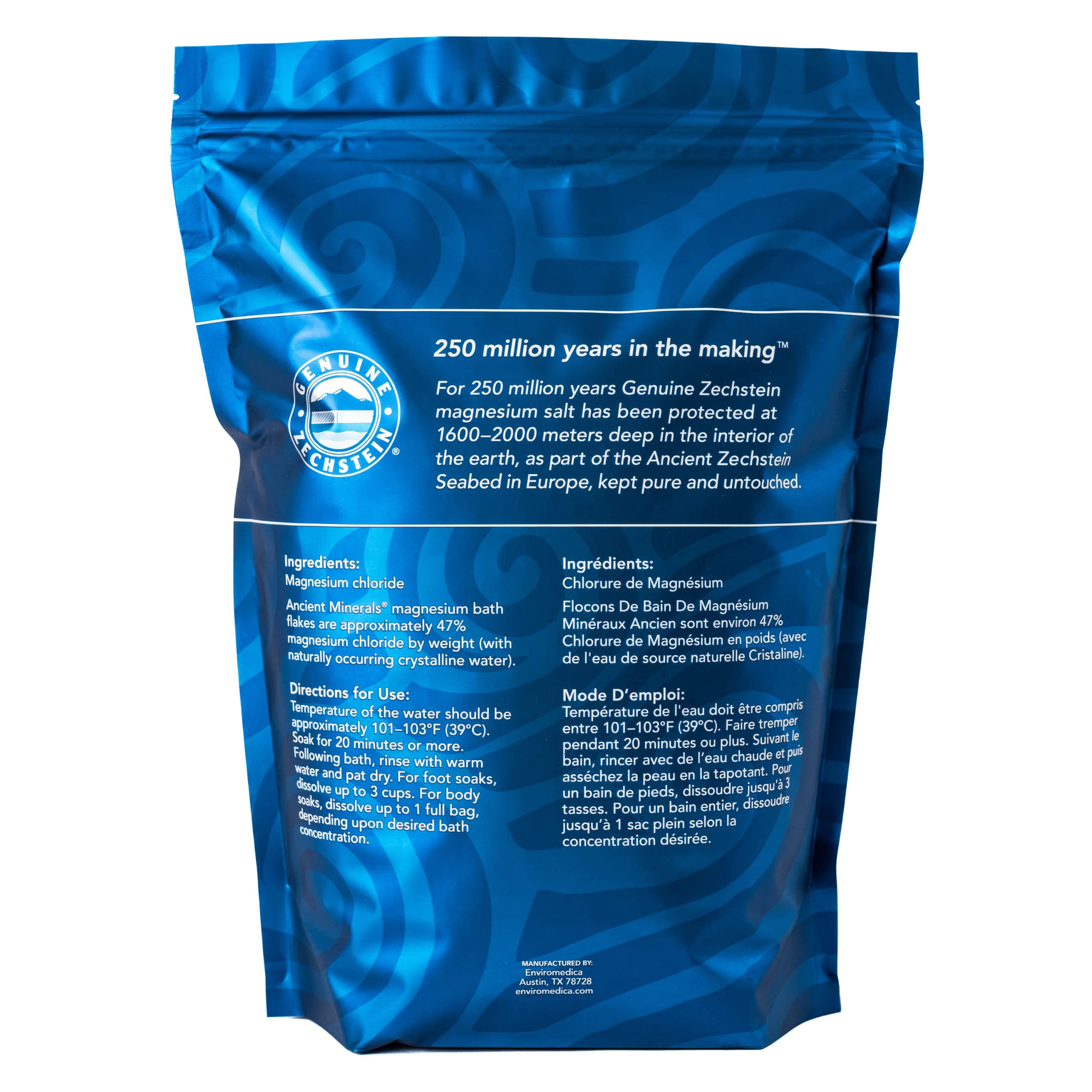 Ancient Minerals Magnesium Bath Flakes - Bathing Alternative to Epsom Salt - Soak Ancient Minerals buy supplements canada