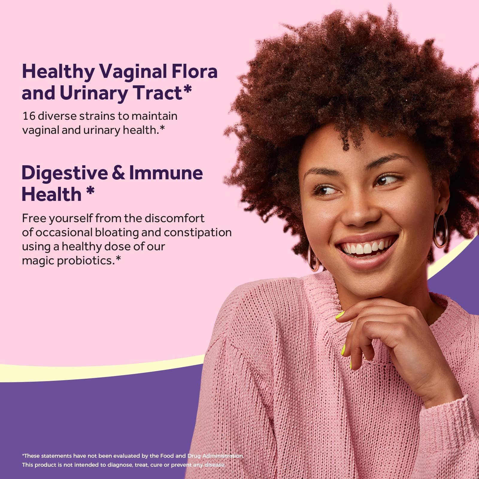Doctor's Recipes Women's Probiotic, 60 Caps 50 Billion CFU 16 Strains, with Organic Cranberry, Digestive Immune Vaginal & Urinary Health, Shelf Stable Doctor's Recipes buy supplements canada