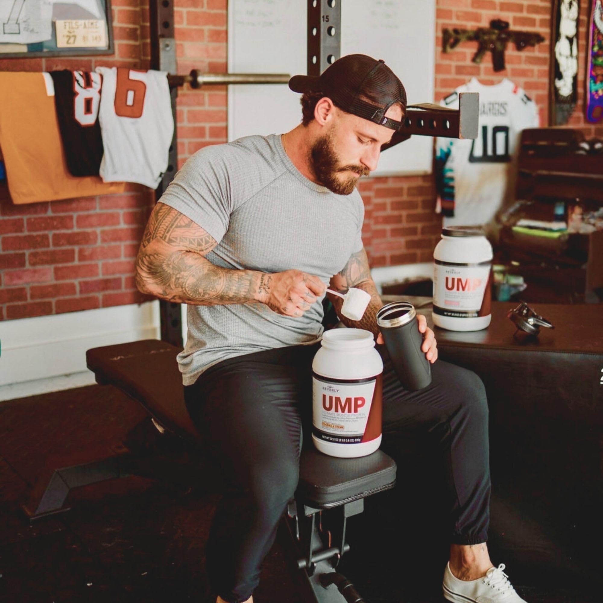 Beverly International UMP Protein Powder, Cookies & Cream. Unique Whey-Casein Ratio Builds Lean Muscle. Easy to Digest. No Bloat. (32.8 oz) 2lb .8 oz Beverly International buy supplements canada