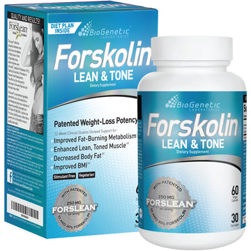 BioGenetic Labs Forskolin Lean & Tone - Weight Loss Pills - Body Toning Formula Fat Burner BioGenetic Laboratories buy supplements canada