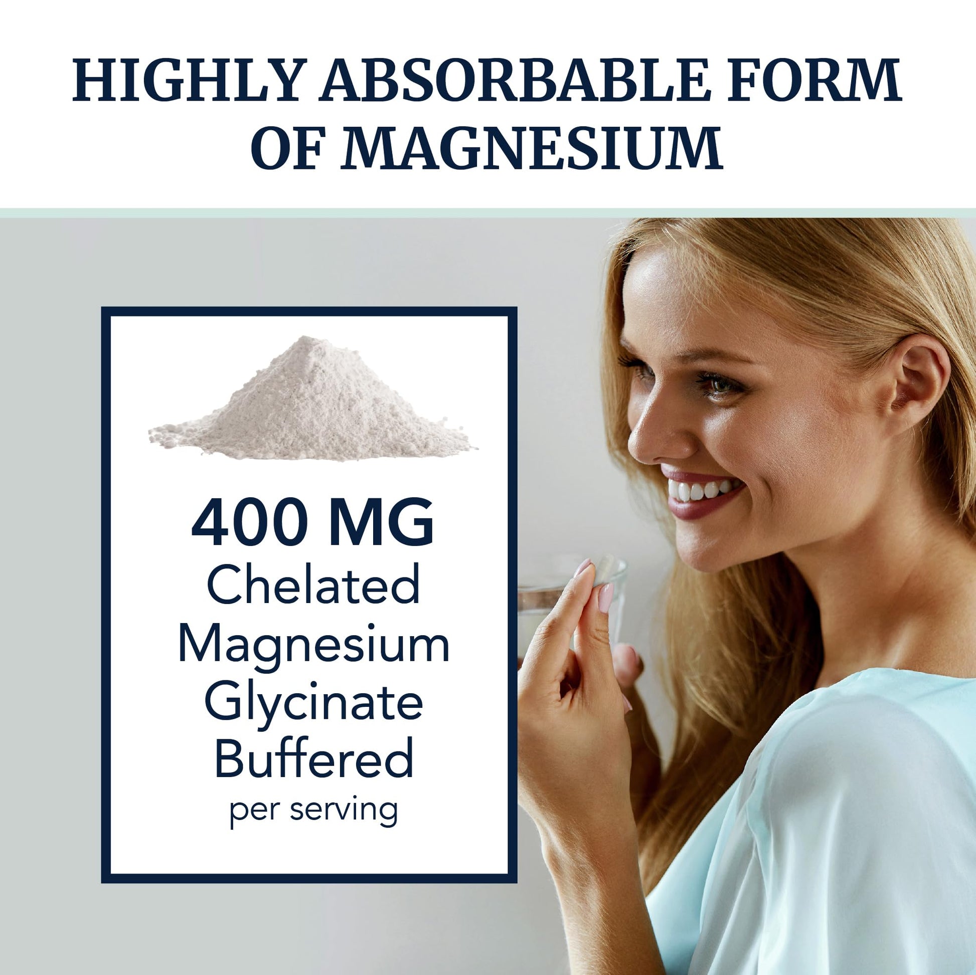 Magnesium Glycinate 400mg | High Absorption Formula for Sleep, Calm, Muscle Relaxation, Heart, Bone & Nerve Support for Women & Men | Chelated Magnesium Glycinate Supplement | 120 Ct (2 Month Supply) Nobi Nutrition buy supplements canada