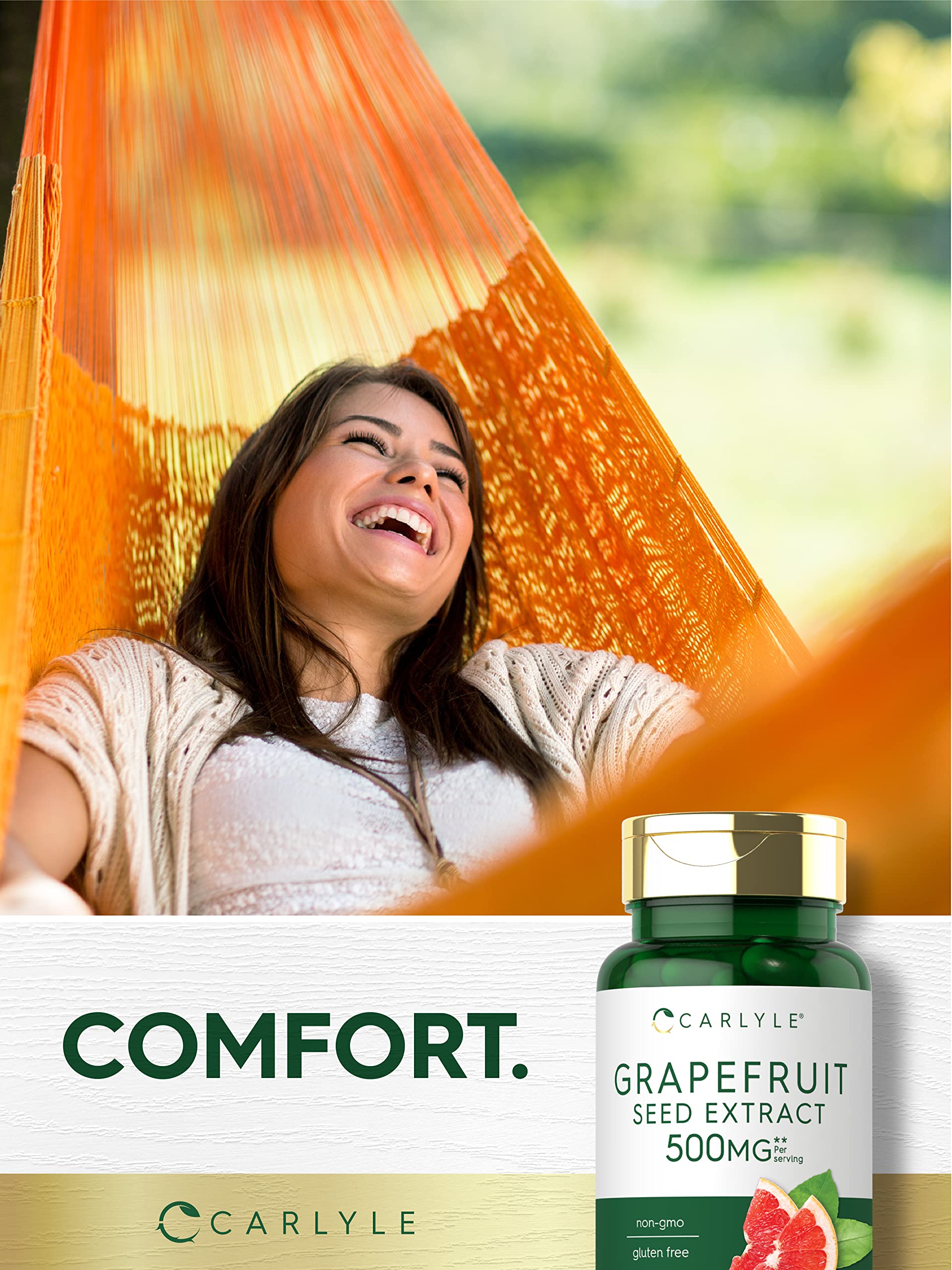 Carlyle Grapefruit Seed Extract | 500 mg 120 Capsules | Maximum Strength | Non-GMO Carlyle buy supplements canada