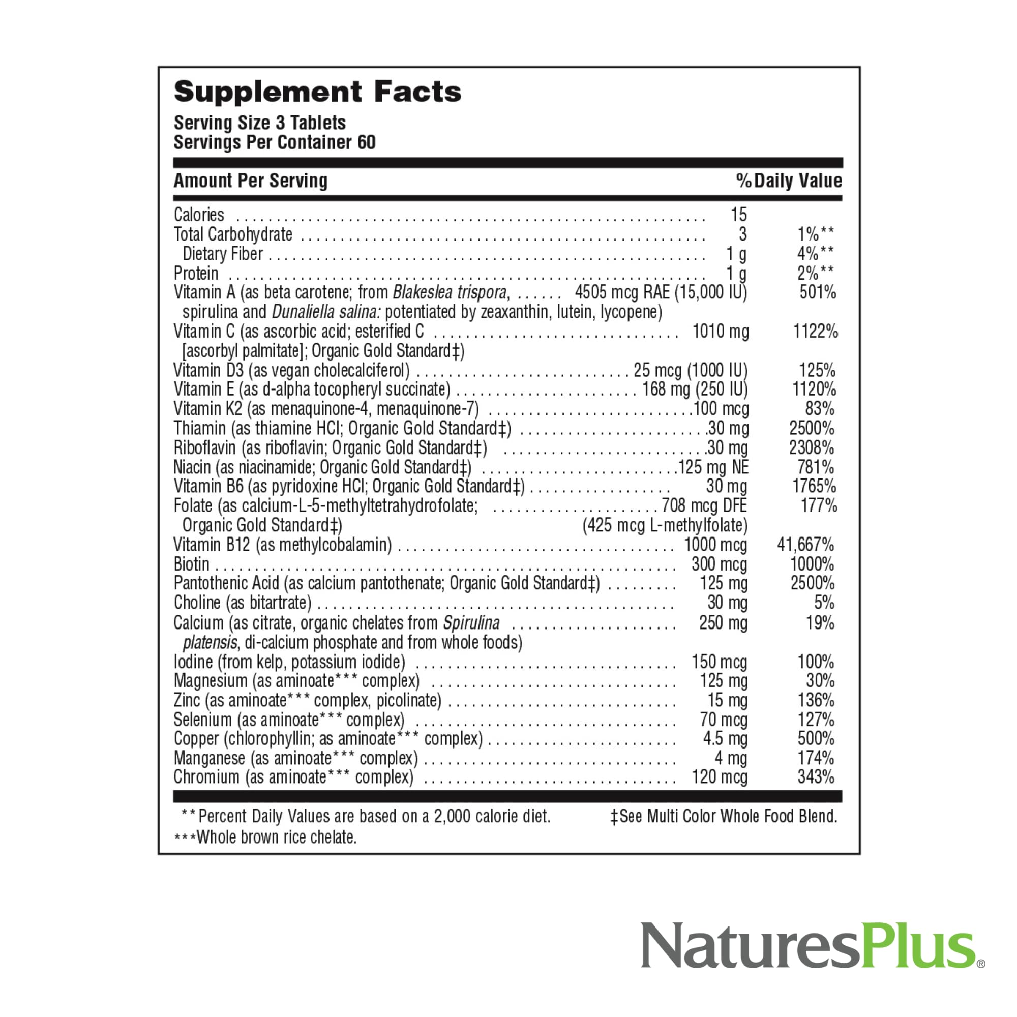 Natures Plus Source of Life Gold Multivitamin - 180 Tablets - Blood Support, Bone Support, Healthy Immune System NaturesPlus buy supplements canada