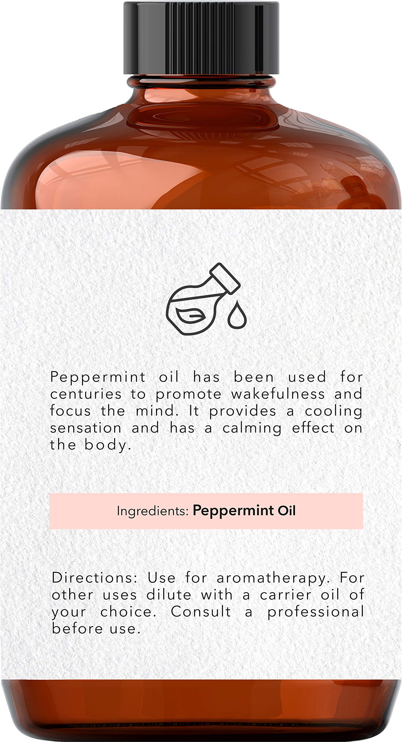 Brooklyn Botany Peppermint Essential Oil - Huge 4 Fl Oz - 100% Pure and Natural - Premium Grade Brooklyn Botany buy supplements canada