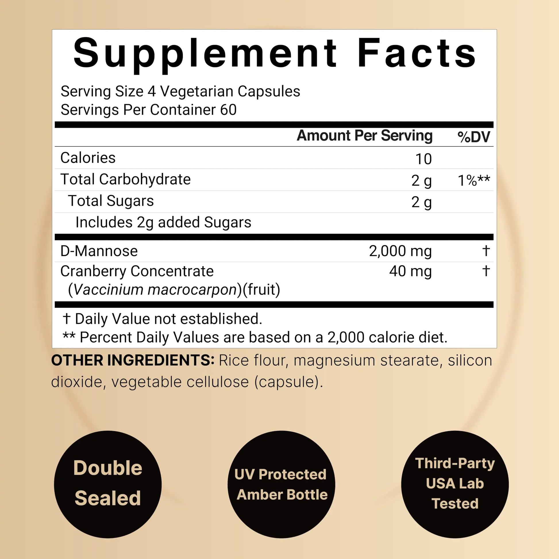 NatureBell D-Mannose 500mg Capsules (2,000mg Per Serving) | 240 Veggie Capsules + Cranberry Concentrate 40mg – Fast Acting Urinary Tract Health Pills – Ultra UTI Support for Women & Men NatureBell buy supplements canada