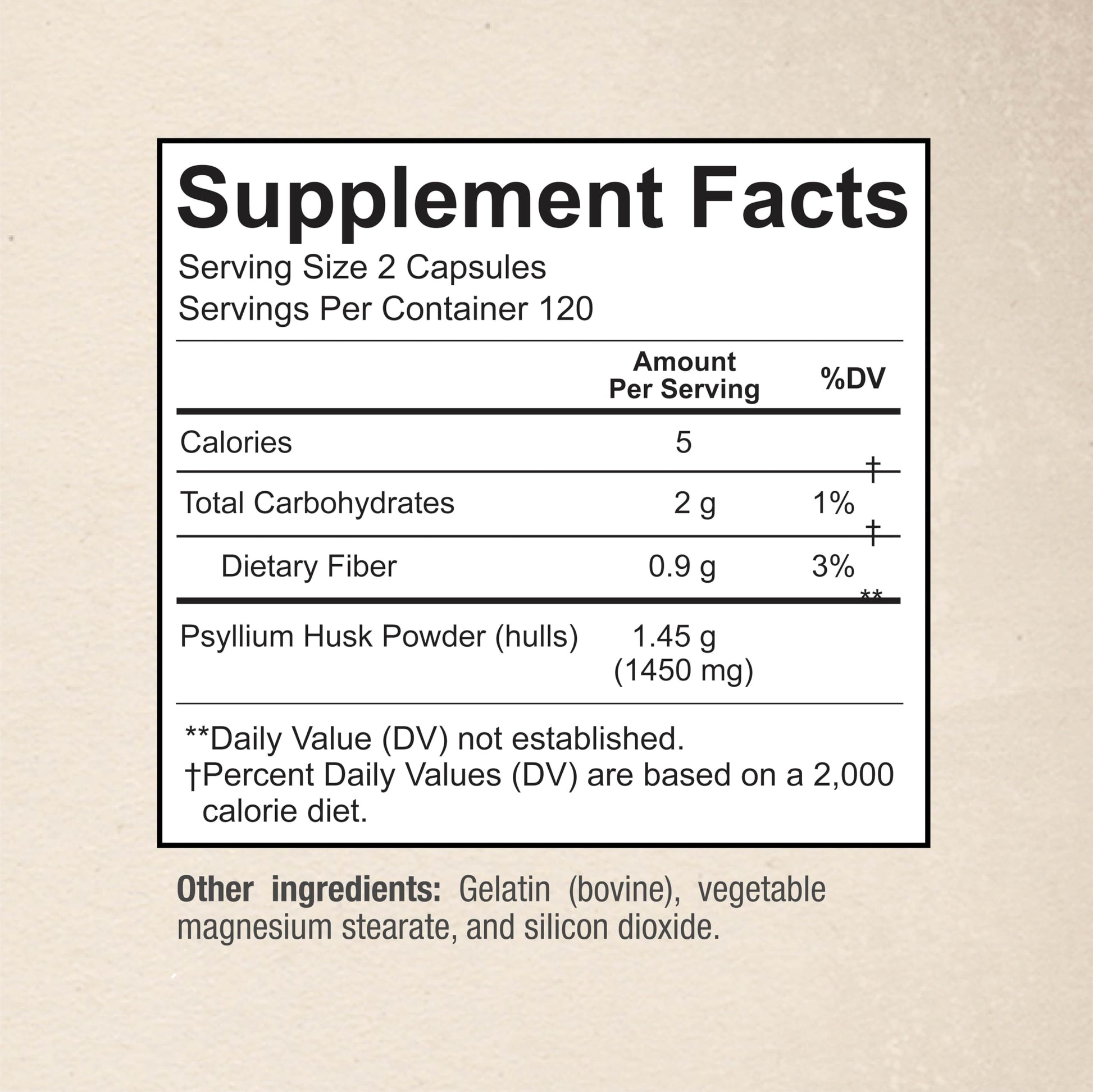 Premium Psyllium Husk Fiber Supplement 1450mg, 240 Capsules Sunergetic buy supplements canada