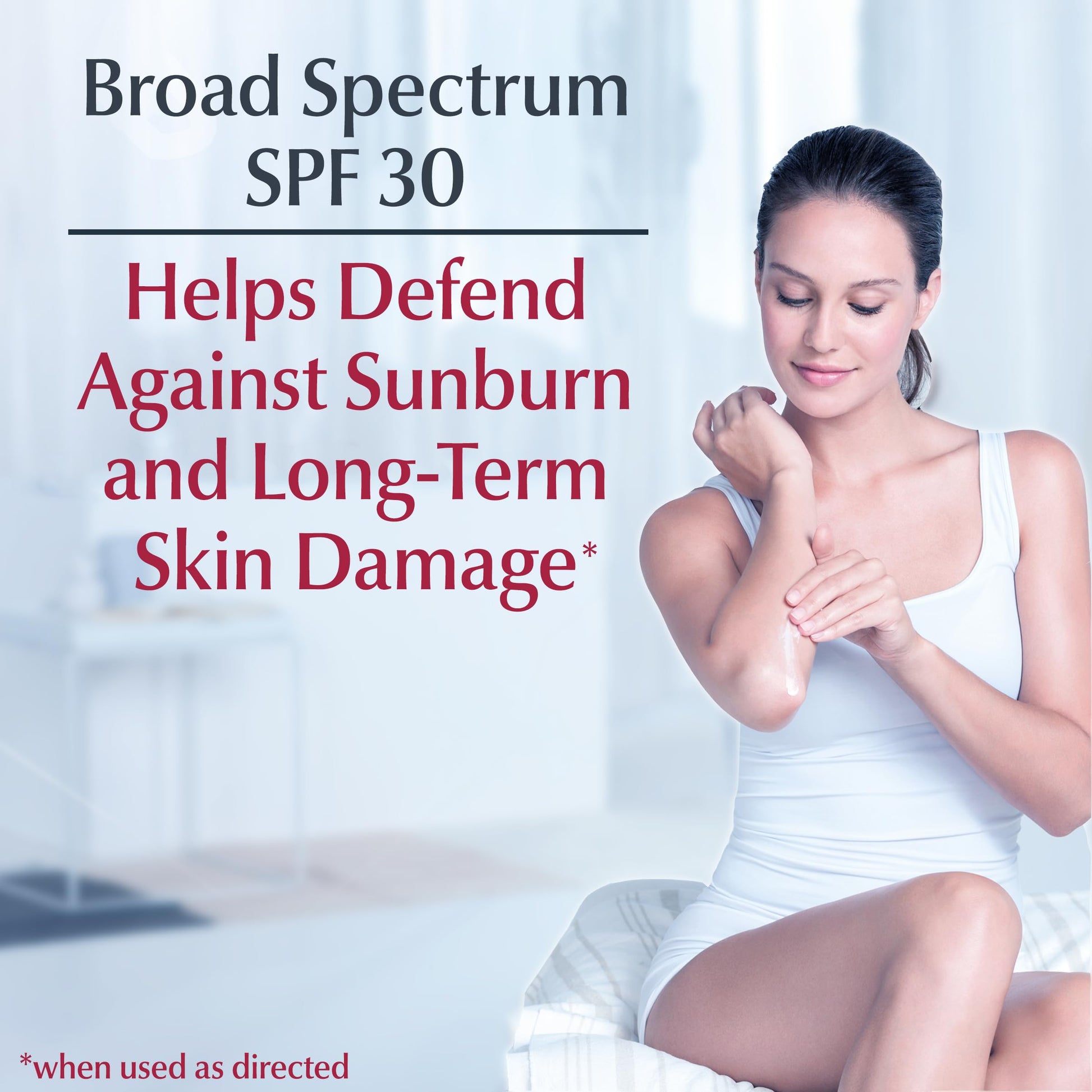 Eucerin Daily Hydration Broad Spectrum SPF 30 Sunscreen Body Cream for Dry Skin, Fragrance Free Sunscreen Moisturizer, 8 Oz Tube Eucerin buy supplements canada