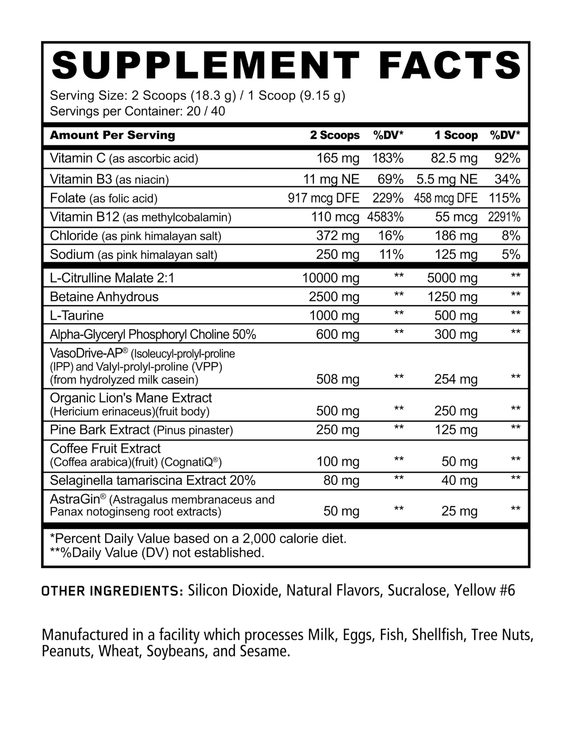 Underground Bio Labs Panda Supps Pump: Stimulant-Free Pre-Workout, No-Clump Formula Underground Bio Labs buy supplements canada