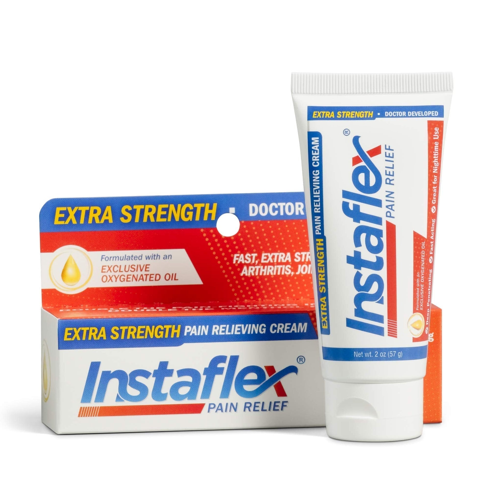 Healthy Directions Instaflex Extra Strength Pain Relief Cream, with 2X The Pain-Fighting Ingredients, Rubs Out Your Toughest Muscle & Joint Pain (2 oz) Instaflex buy supplements canada