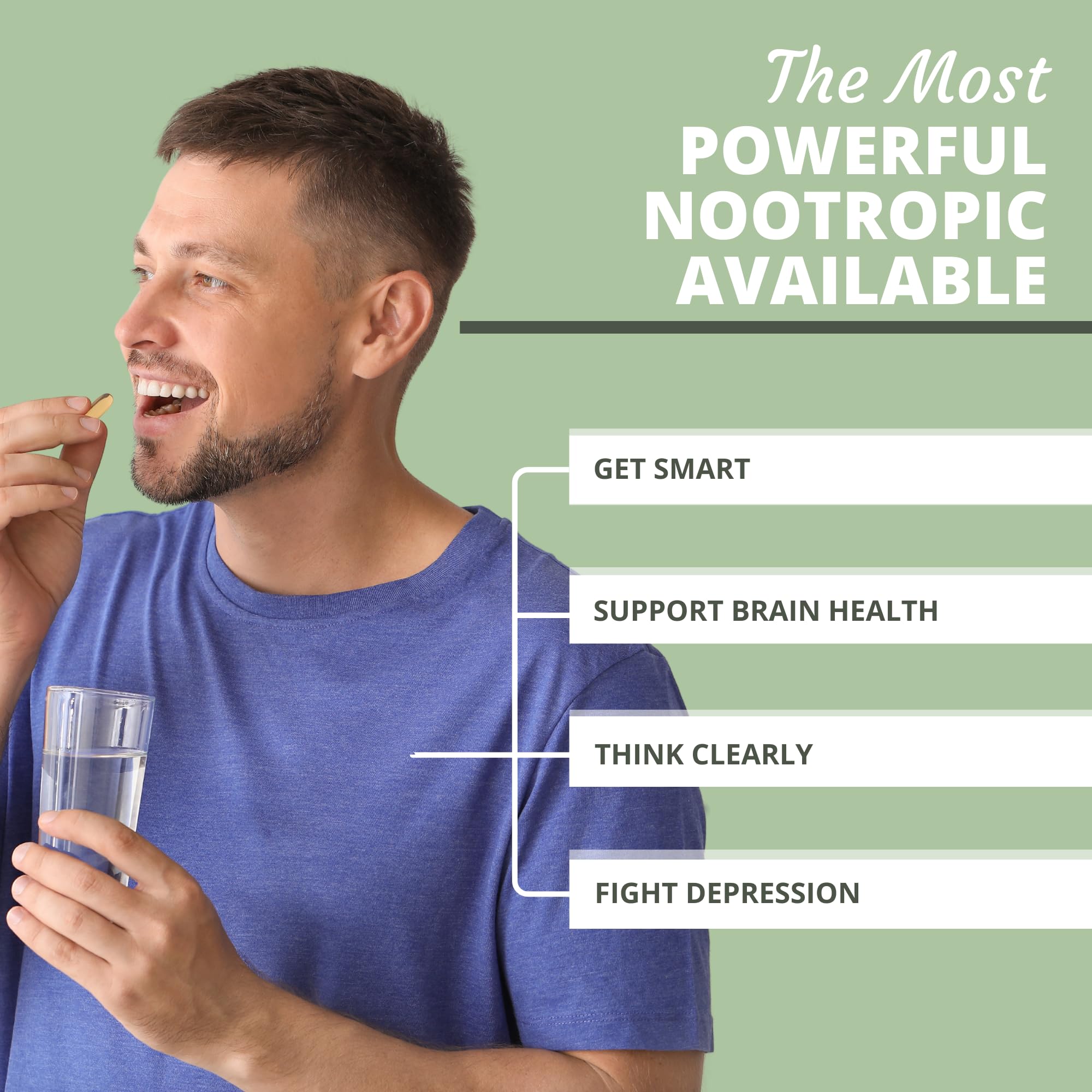 Optimal Health Systems Brain | Most Comprehensive Nootropic + Enzyme Delivery | 700 mg Scientific Neuroenhancment Blend | Boost Mood, Memory & Focus | 90 Capsules Optimal Health Systems buy supplements canada