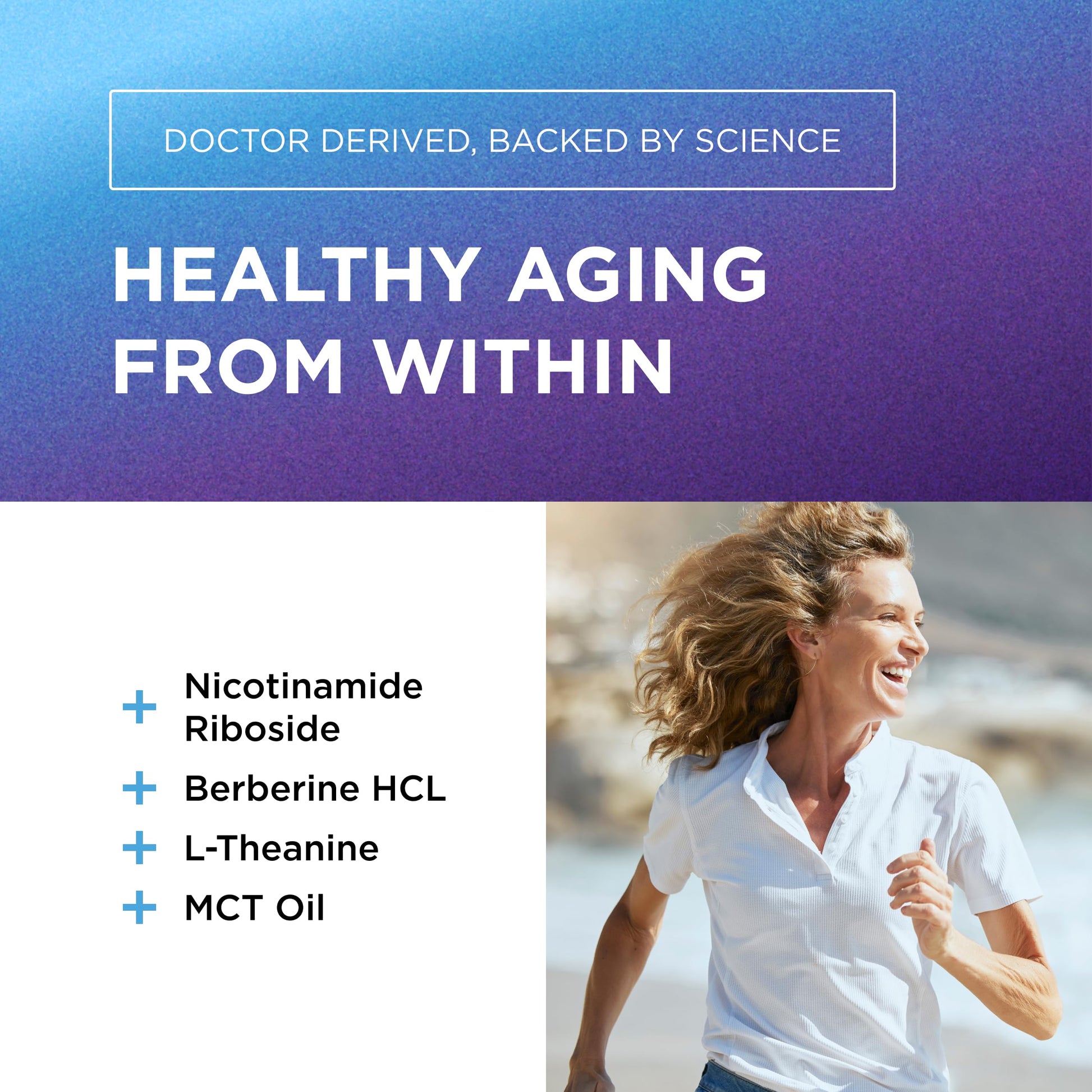 DR. EMIL NUTRITION NAD+ Boost - Nicotinamide Riboside Supplement for Longevity, Healthy Aging & Cellular Regeneration - NAD Supplement with with Berberine, L-Theanine & Niacin - 30-Day Supply DR. EMIL NUTRITION buy supplements canada