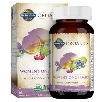 Garden of Life Organics Multivitamin for Women - Women's Once Daily Multi - Whole Food Multi with Iron, Biotin, Vegan Organic Womens Multivitamin Garden of Life buy supplements canada