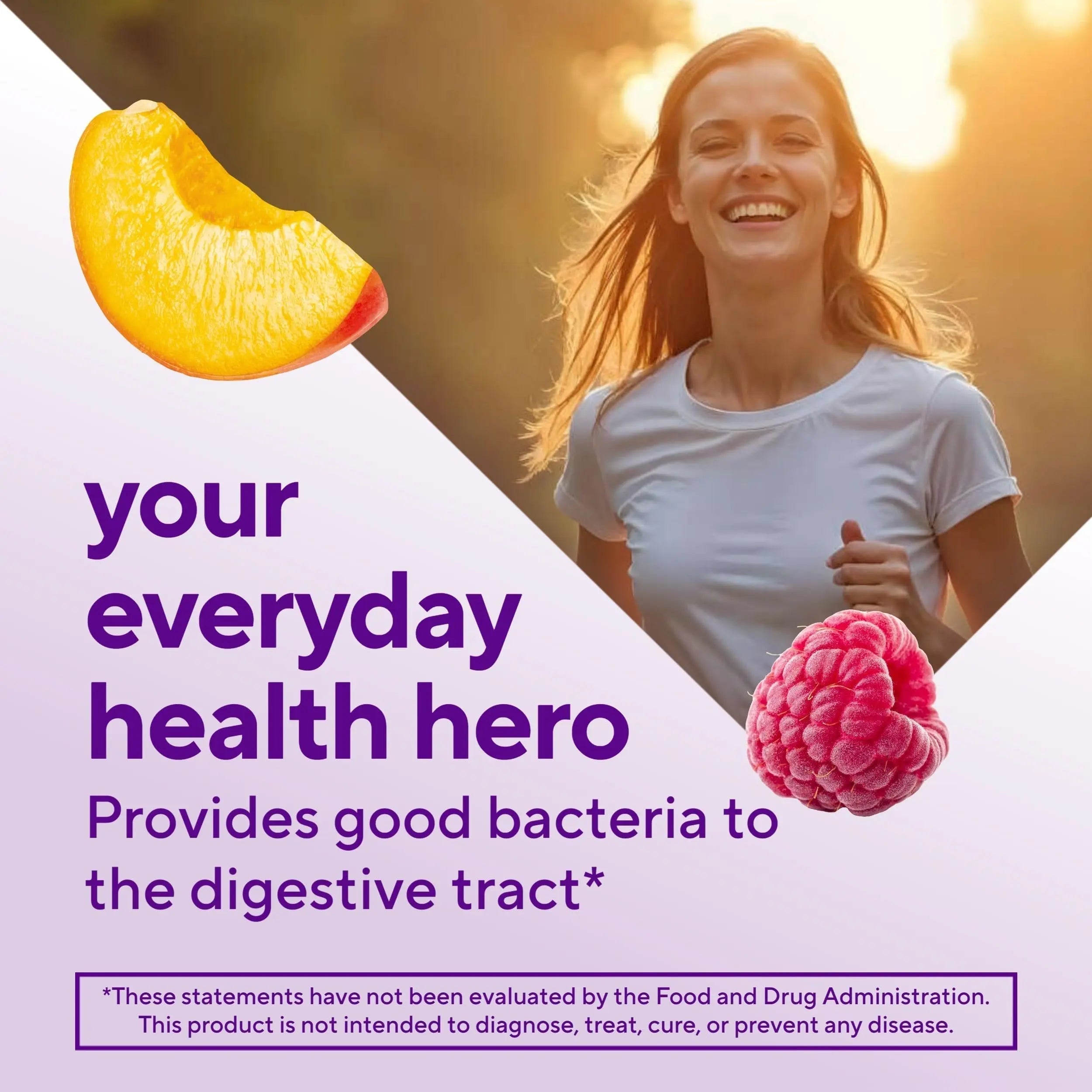 vitafusion Probiotic Gummy Supplements, Raspberry, Peach and Mango Flavors, Probiotic Nutritional Supplements With 5 Billion CFUs Vitafusion buy supplements canada
