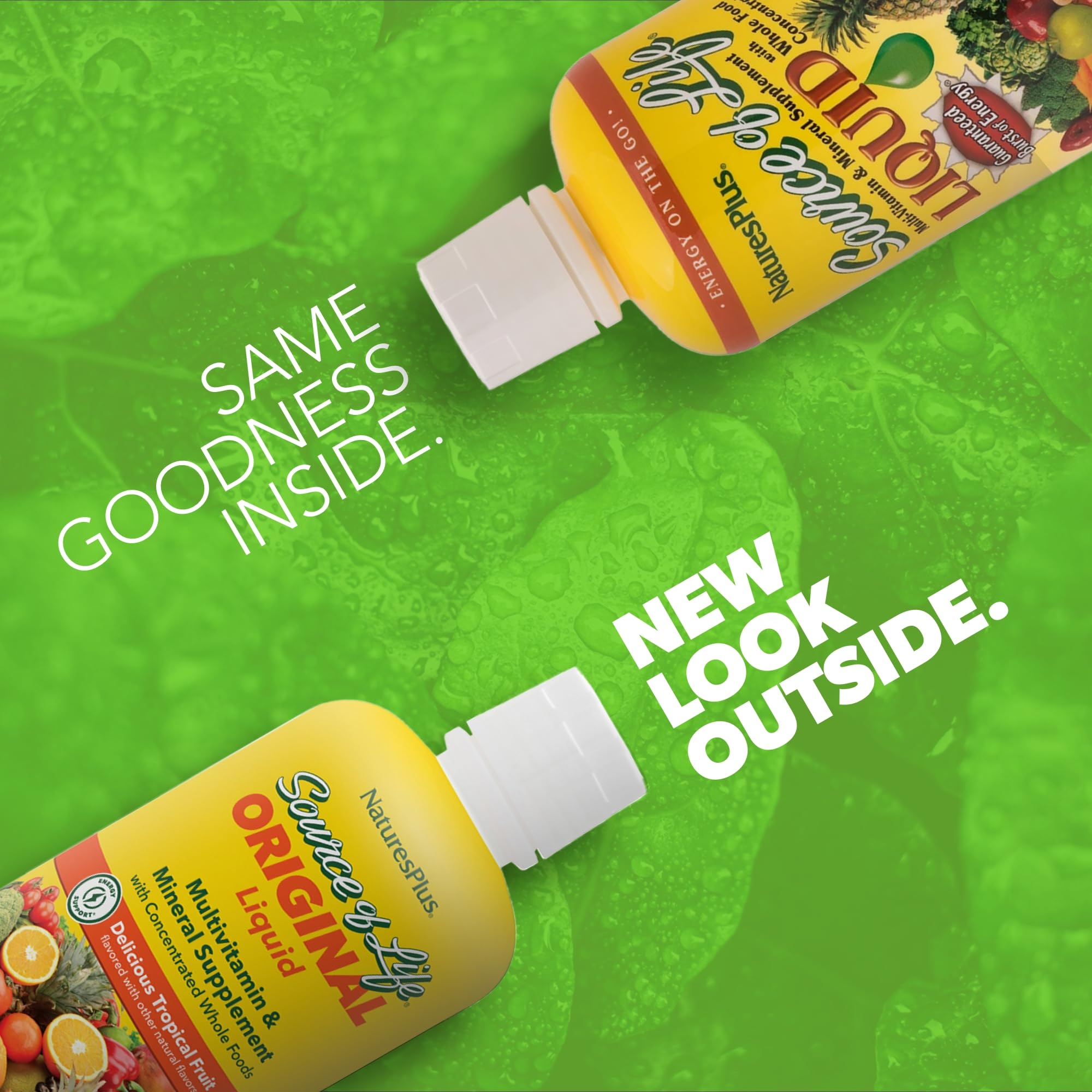 NaturesPlus Source of Life Liquid - 30 fl oz - Tropical Fruit Flavor - Wholefood Supplement, Energy Booster, Antioxidant - Vegetarian, Gluten-Free - 30 Servings Aus Healthcare buy supplements canada