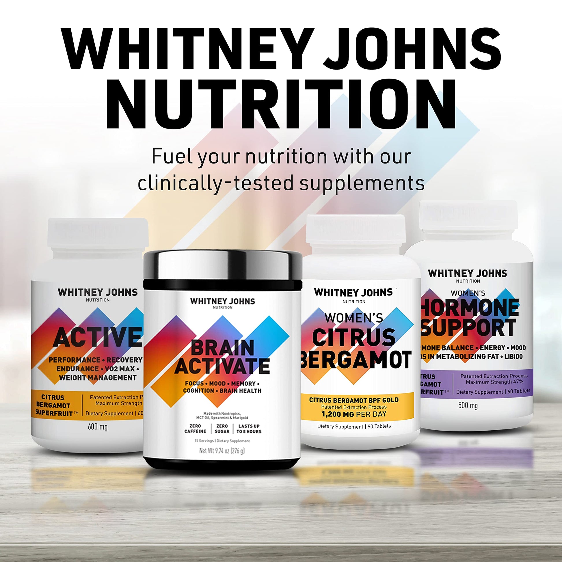 Whitney Johns Citrus Bergamot for Women, Clinically Tested Bergamot Supplement Specifically Formulated for Womens Health and Wellness, Antioxidant, 1200mg, 90 Tablets Whitney Johns buy supplements canada