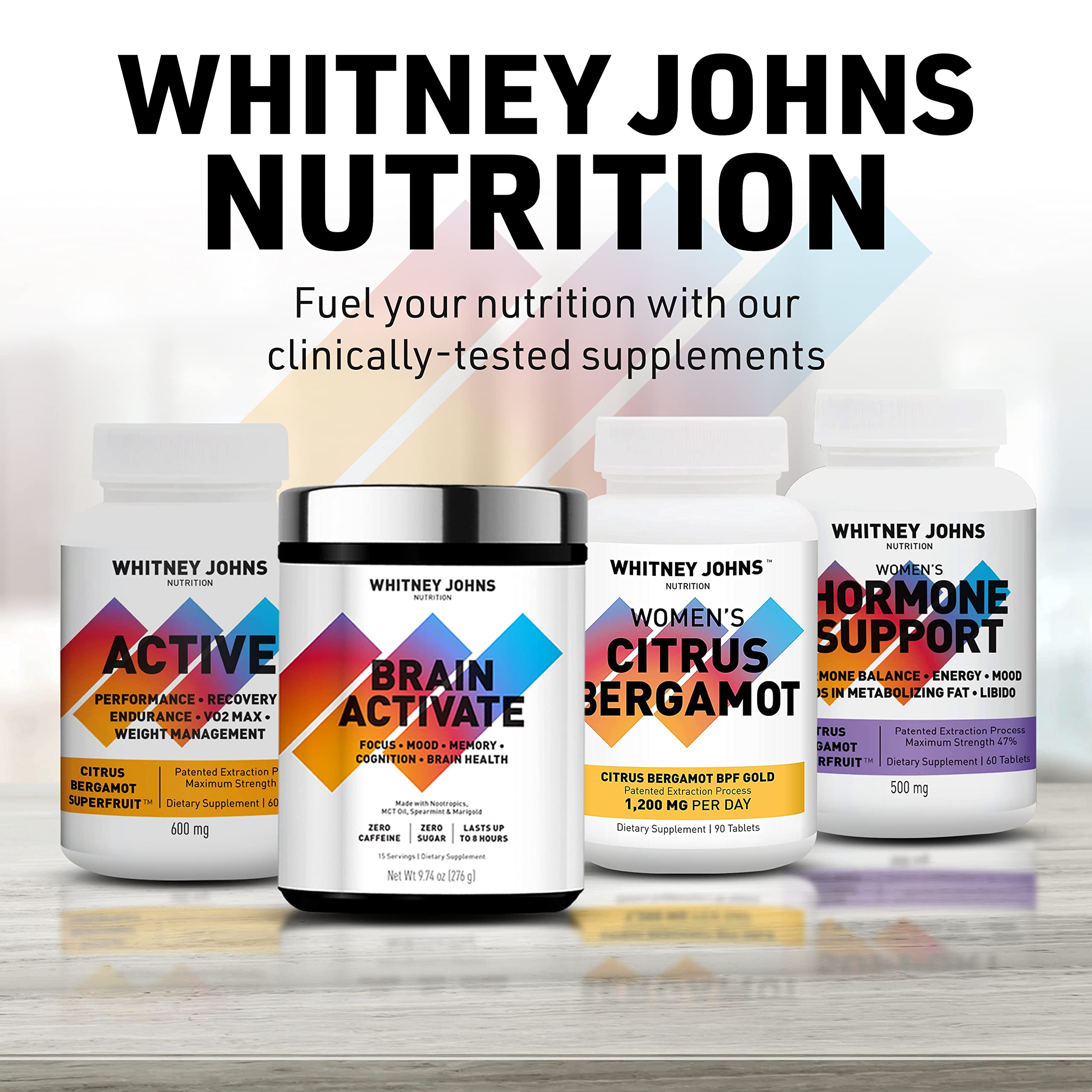 Whitney Johns Citrus Bergamot for Women, Clinically Tested Bergamot Supplement Specifically Formulated for Womens Health and Wellness, Antioxidant, 1200mg, 90 Tablets Whitney Johns buy supplements canada
