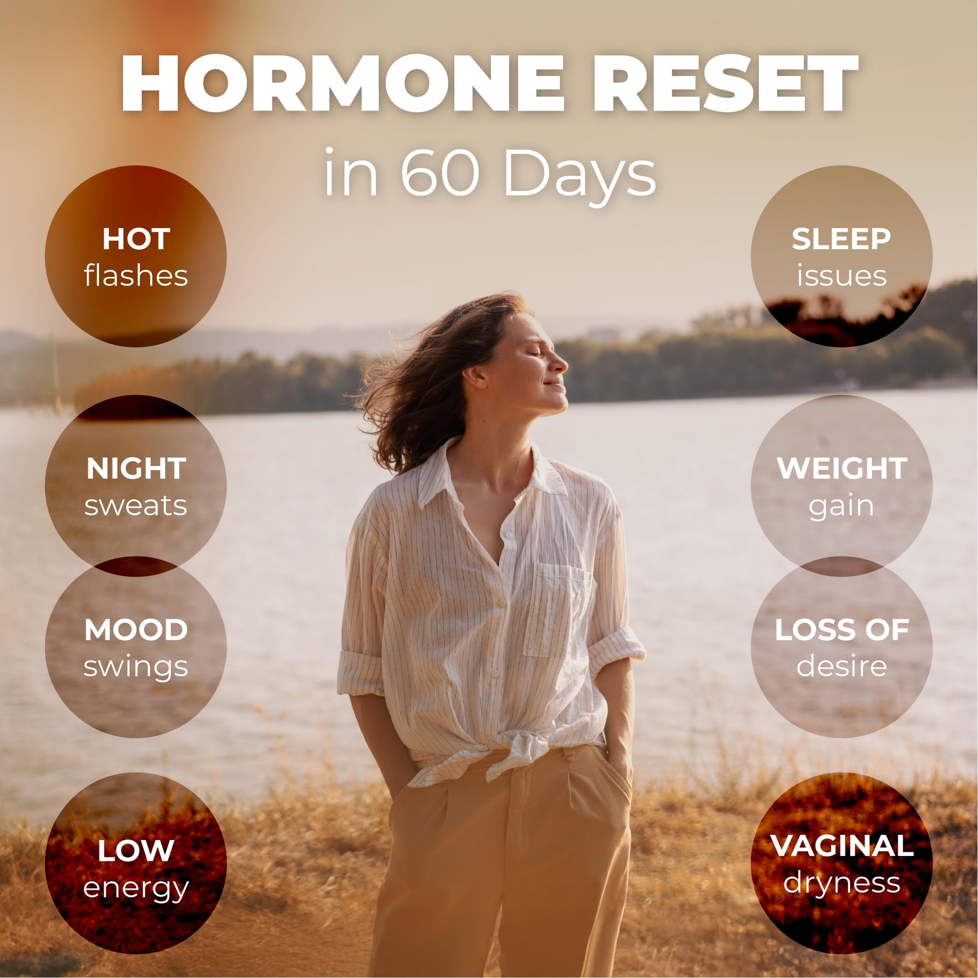 Her Bodhi Meno- Menopause Hormonal Balance for Women, Estrogen Soy Isoflavones Menopause Supplement for Women | with Ashwagandha & Black Cohosh | Hot Flashes Menopause Relief (60 Capsules) Her Bodhi buy supplements canada