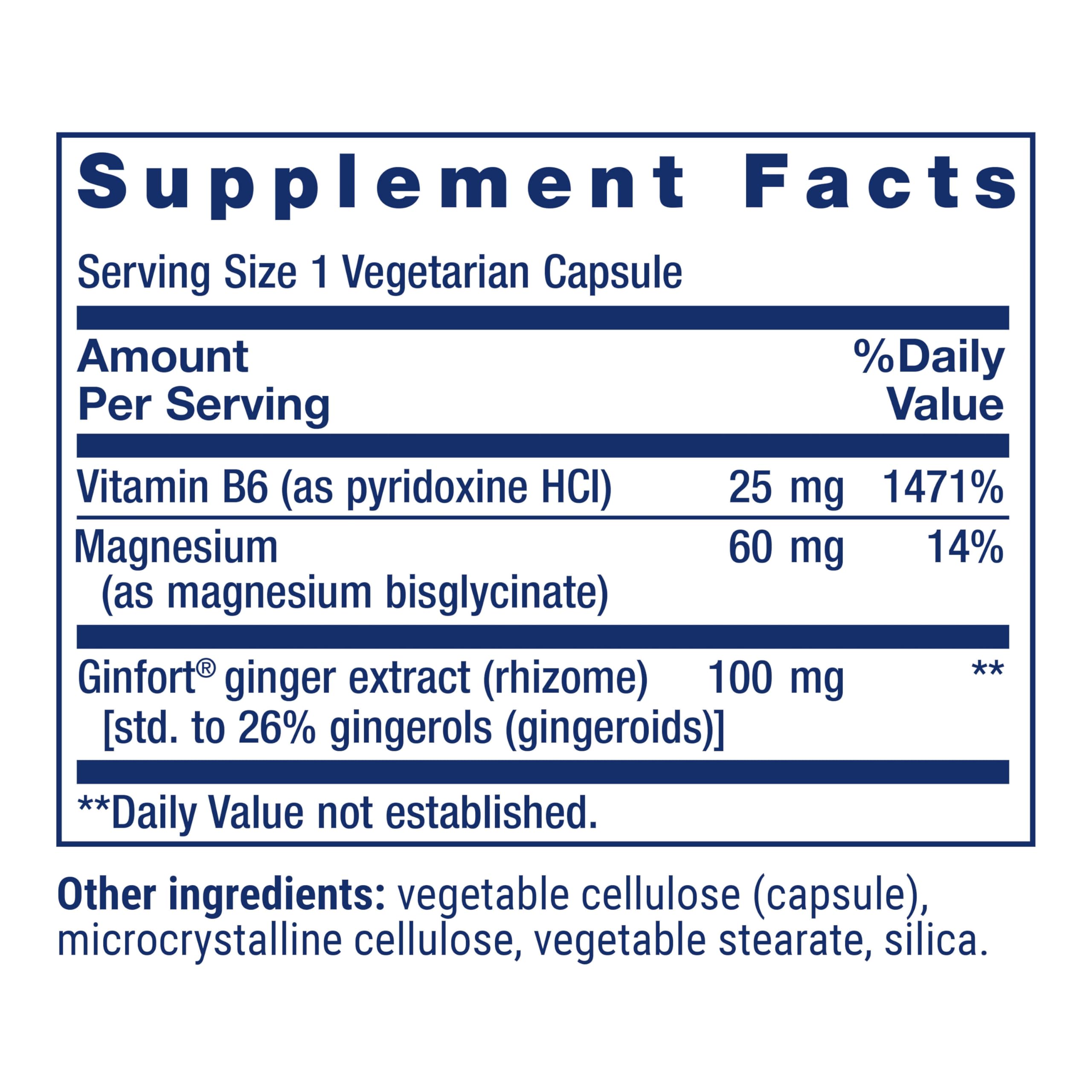Life Extension Daily PMS Relief, Menstrual Comfort Supplement, PMS-Related Cramps, Lower Back discomfort, Mood, Ginger, Magnesium, B6, Gluten-Free, Non-GMO, 60 Capsules Life Extension buy supplements canada