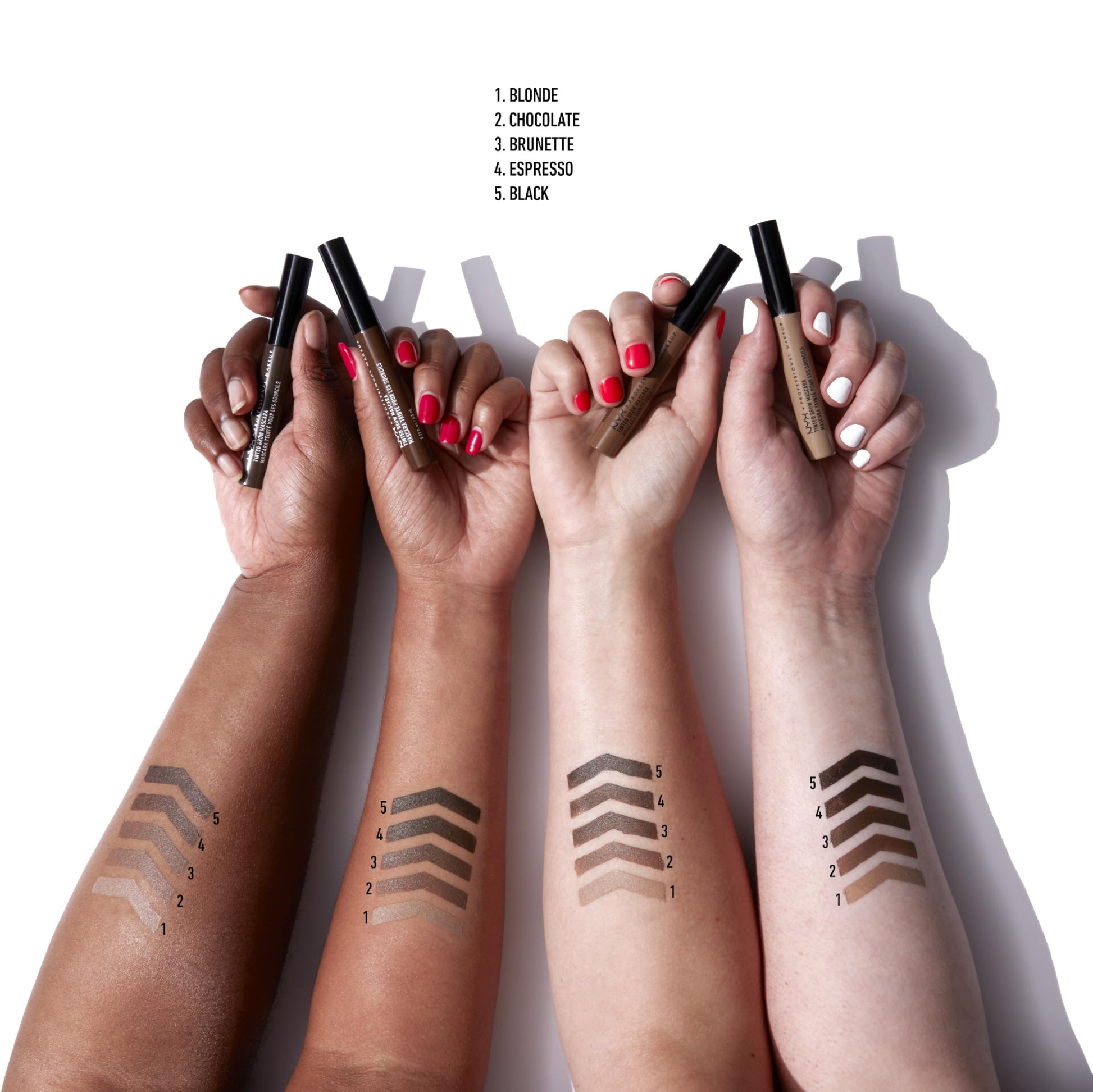 NYX PROFESSIONAL MAKEUP Tinted Eyebrow Mascara, Chocolate NYX PROFESSIONAL MAKEUP buy supplements canada
