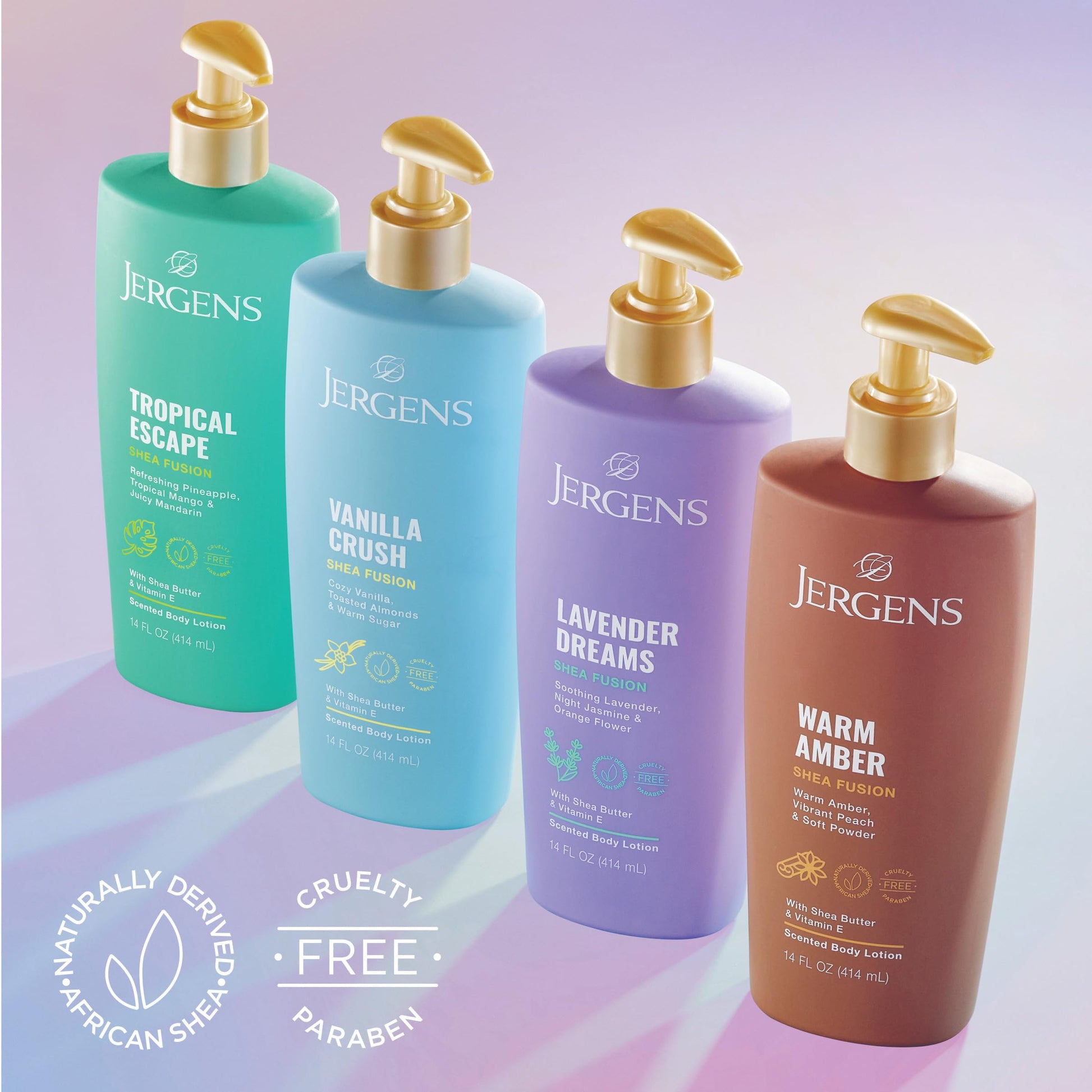 Jergens Shea Fusion Tropical Escape Body Lotion, Moisturizer with Shea Butter & Vitamin E, 14 Fl Oz Jergens buy supplements canada