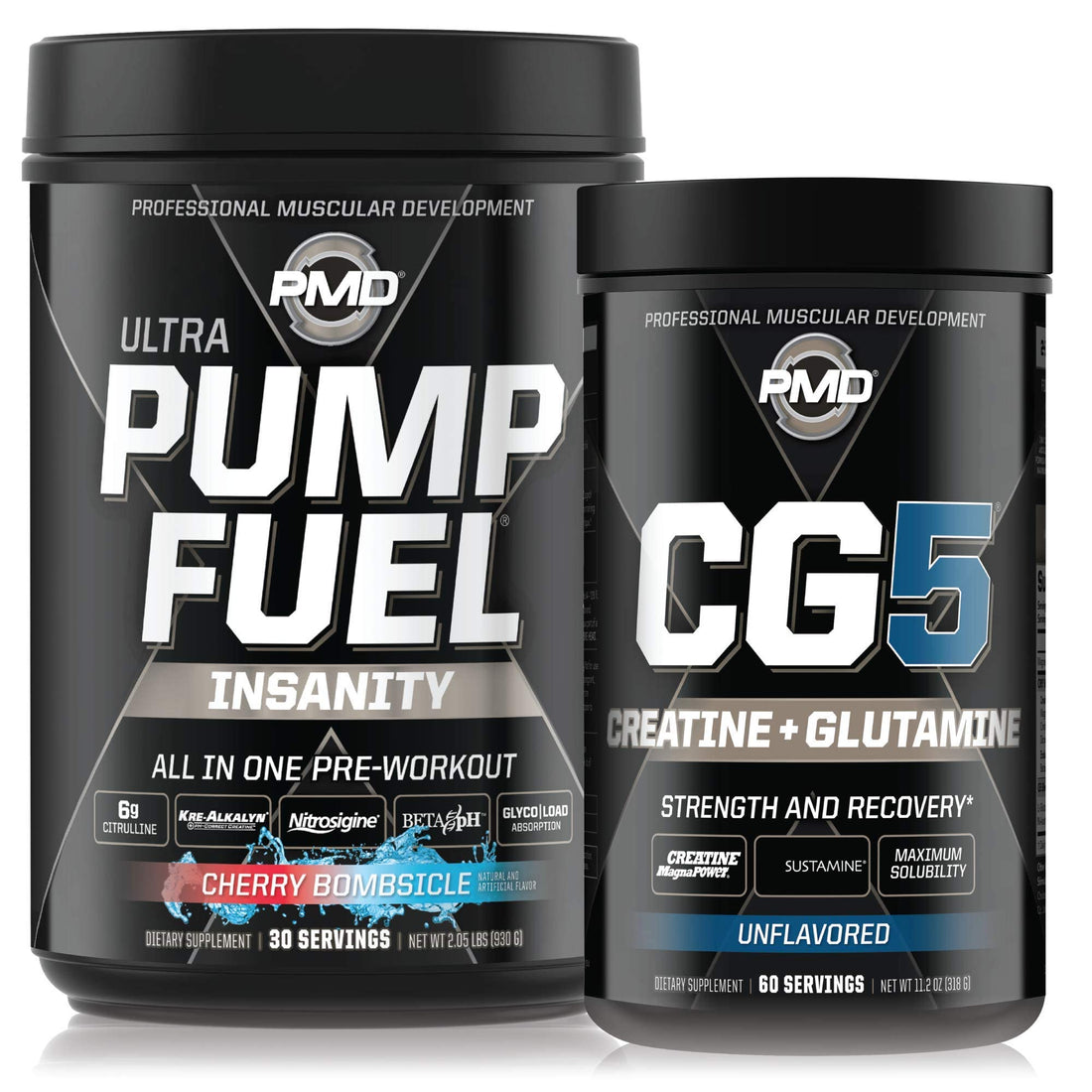 PMD Sports Ultra Pump Fuel Insanity - Pre Workout – Cherry Bombsicle (30 Servings) PMD buy supplements canada