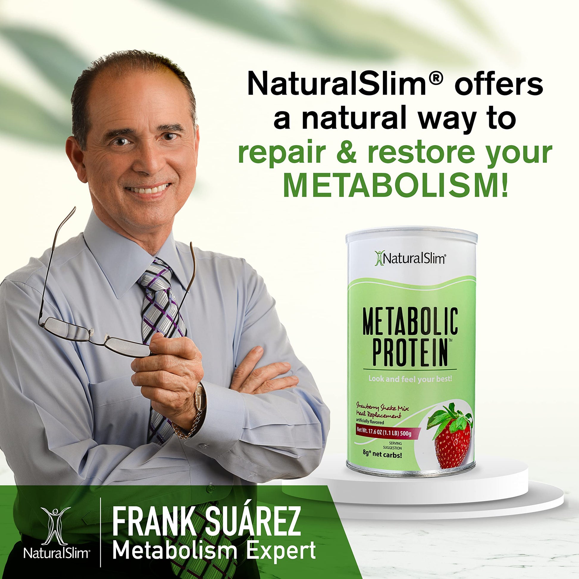 NaturalSlim Metabolic Whey Protein Powder Strawberry – Low Carb, Meal Replacement NaturalSlim buy supplements canada