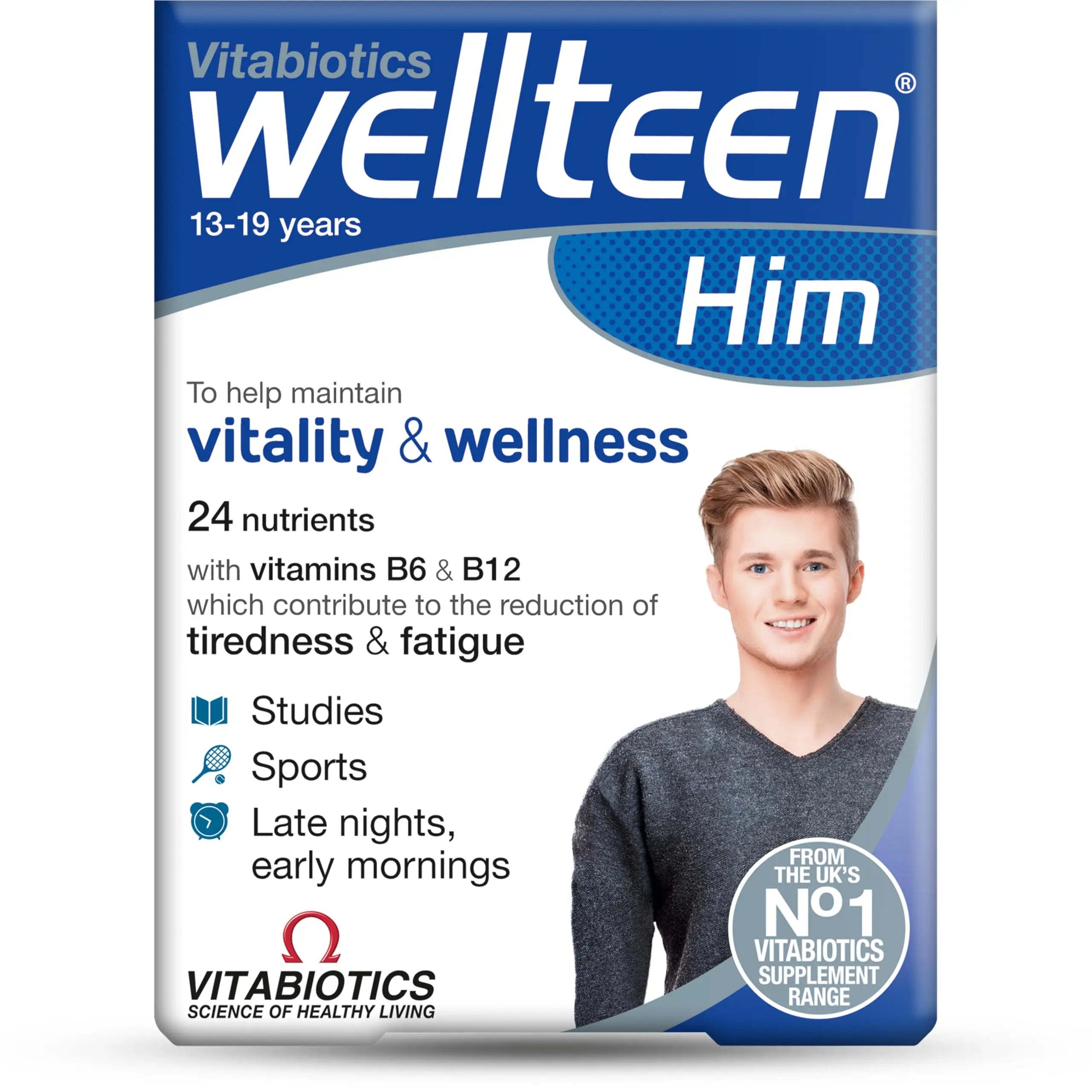 Wellteen by Vitabiotics Him Tablets x 30 Wellteen buy supplements canada