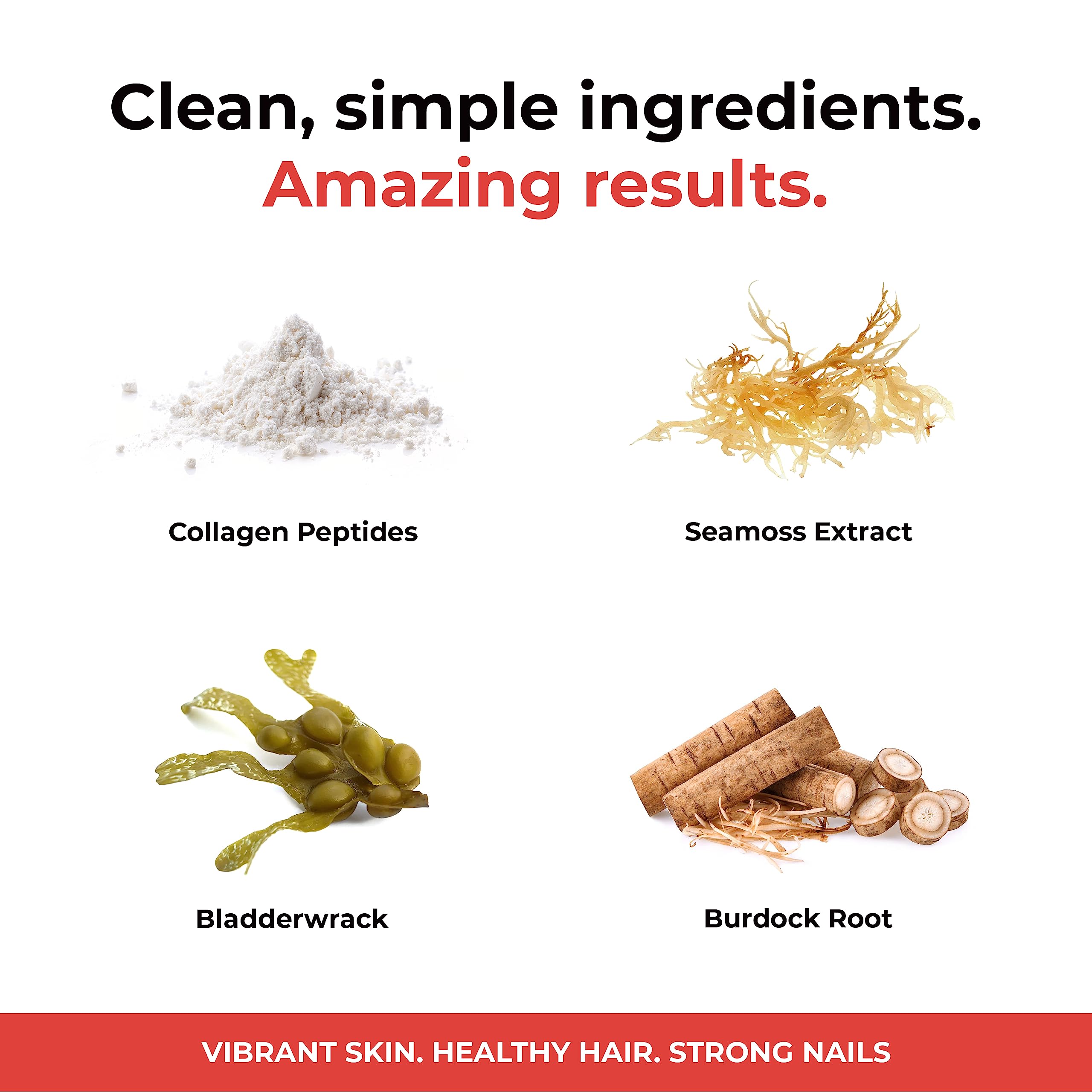 Collagen Mojo Liquid Collagen Peptides with Sea Moss, Burdock Root & Bladderwrack Collagen Mojo buy supplements canada