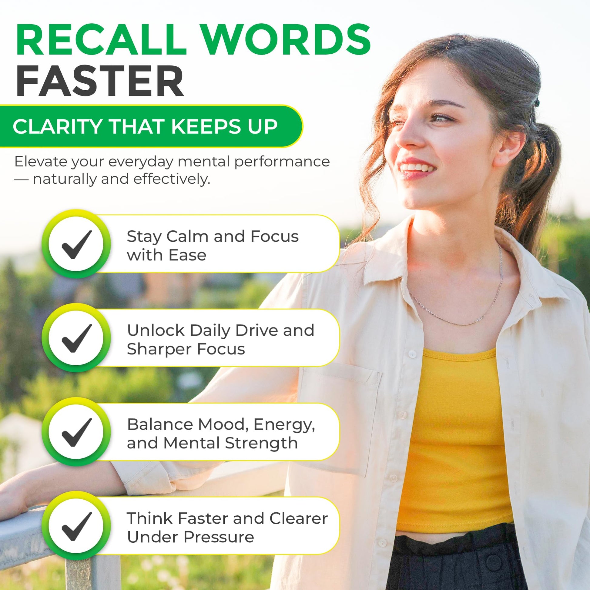 Memory Muscle – Advanced Nootropic Brain Supplement with Vitamin B12, Bacopa Monnieri & DMAE for Focus, Memory, Mental Clarity & Clean Energy – Premium Cognitive Support Formula Oaks Nutrition buy supplements canada