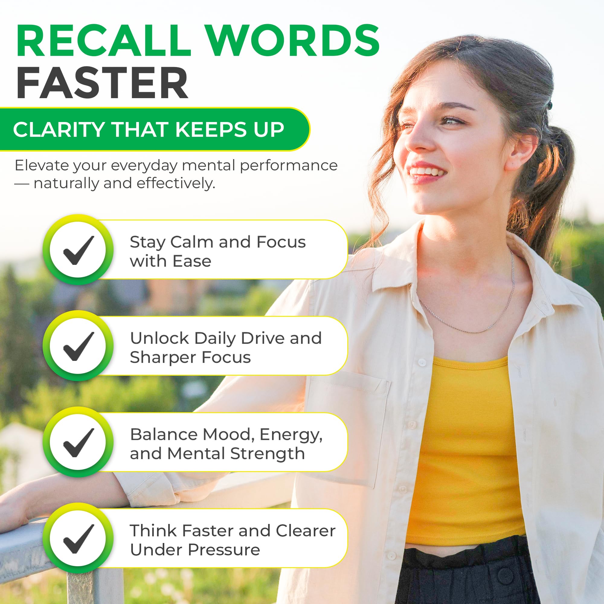 Memory Muscle – Advanced Nootropic Brain Supplement with Vitamin B12, Bacopa Monnieri & DMAE for Focus, Memory, Mental Clarity & Clean Energy – Premium Cognitive Support Formula Oaks Nutrition buy supplements canada