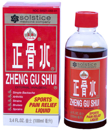ZHENG GU SHUI - External Analgesic Lotion, 3.4 Oz Solstice Medicine Company buy supplements canada