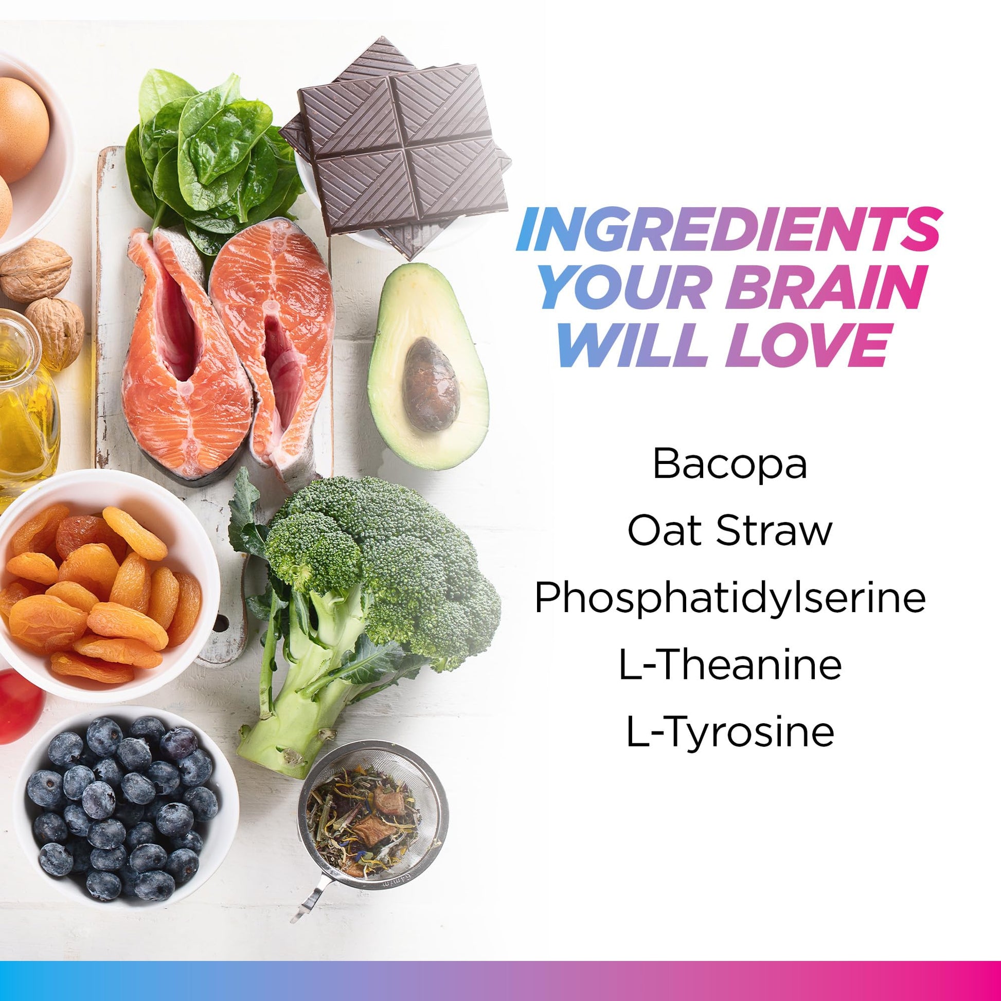 Livingood Daily Brain Supplements for Memory & Focus, Nootropic Pills with Bacopa, L Theanine, L Tyrosine, Amino Acids & More, Cognitive Support for Men & Women, Vegan, Gluten Free, 60 Capsules Livingood Daily buy supplements canada