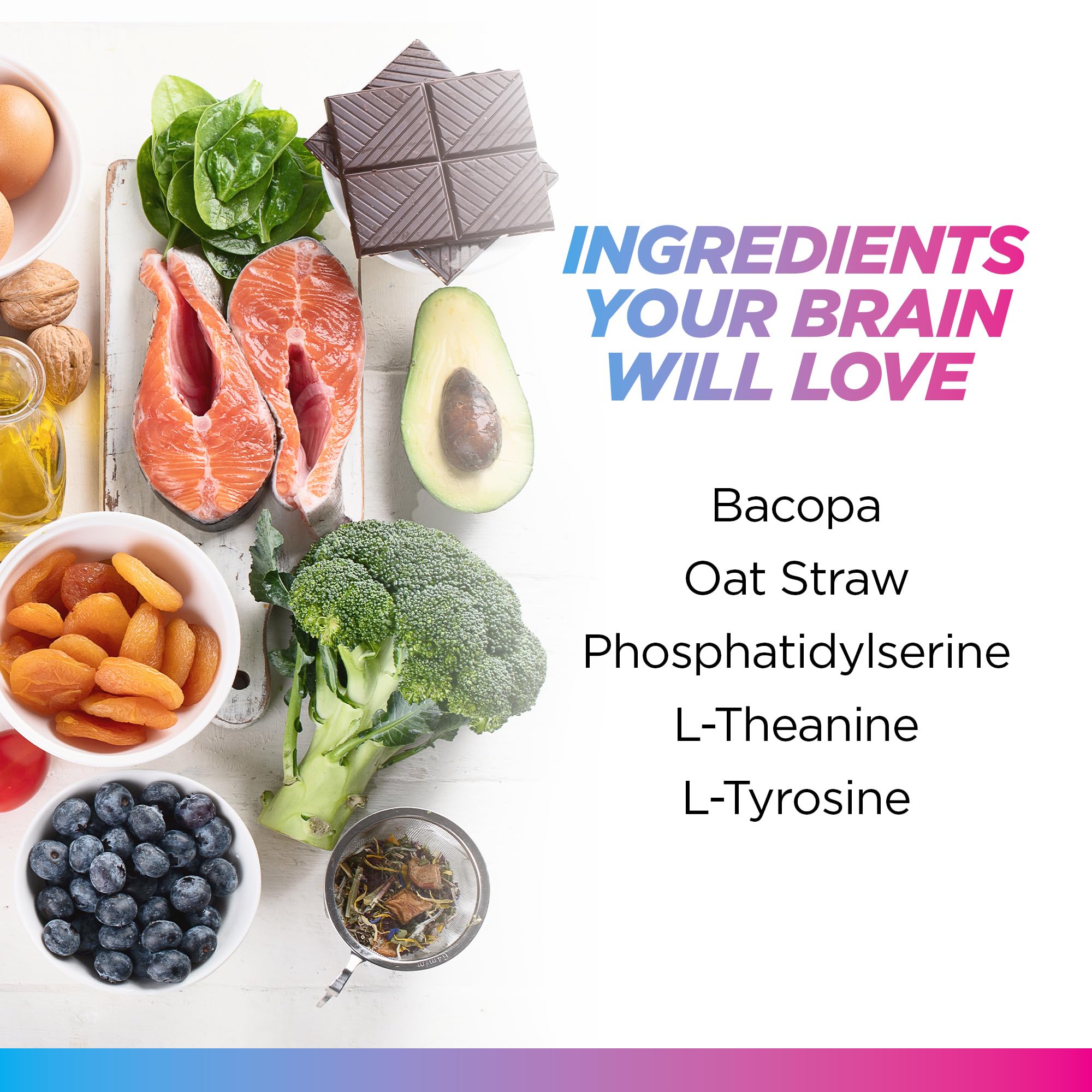 Livingood Daily Brain Supplements for Memory & Focus, Nootropic Pills with Bacopa, L Theanine, L Tyrosine, Amino Acids & More, Cognitive Support for Men & Women, Vegan, Gluten Free, 60 Capsules Livingood Daily buy supplements canada