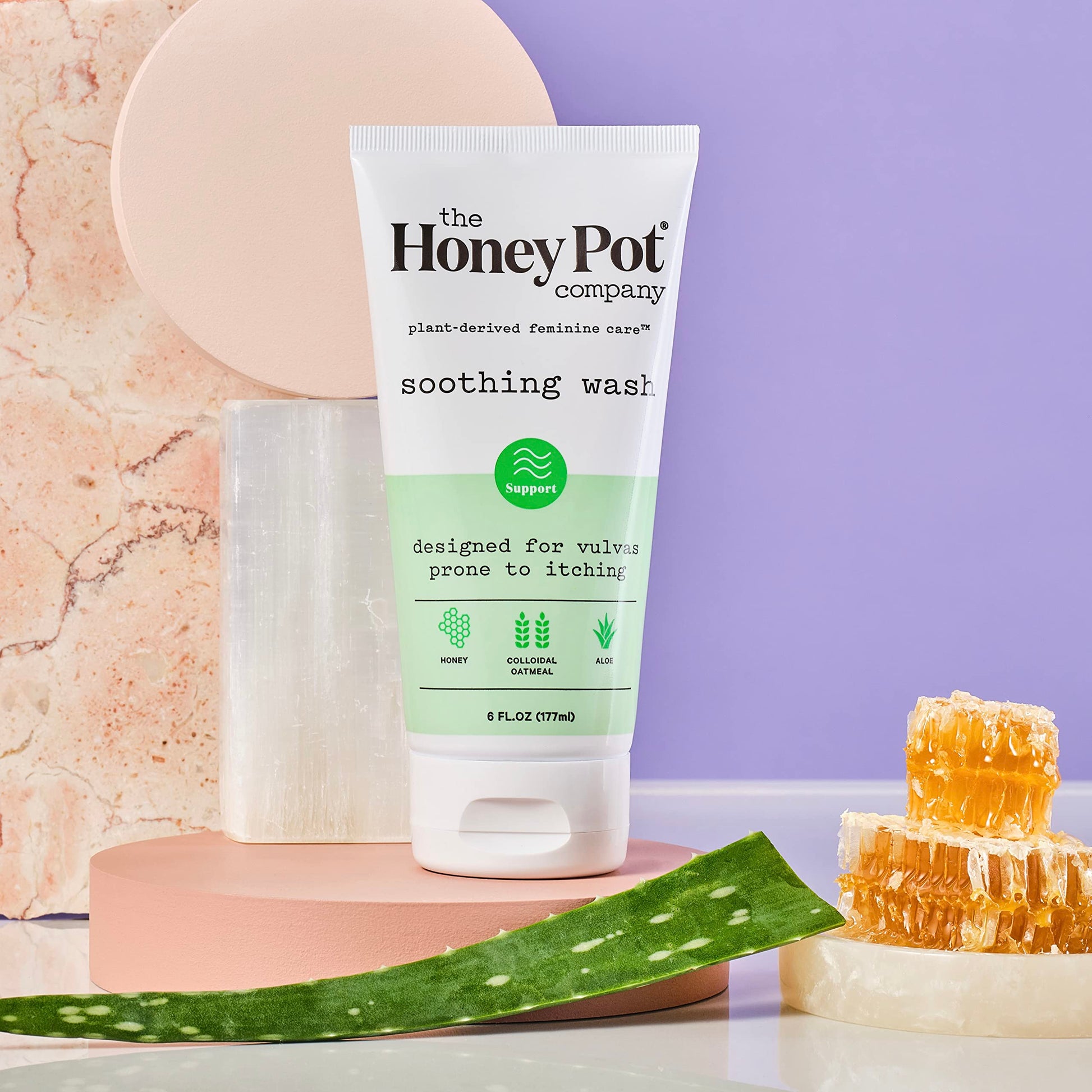 The Honey Pot Company - Anti-Itch Soothing Colloidal Oatmeal Wash - Plant Derived Feminine Care The Honey Pot Company buy supplements canada