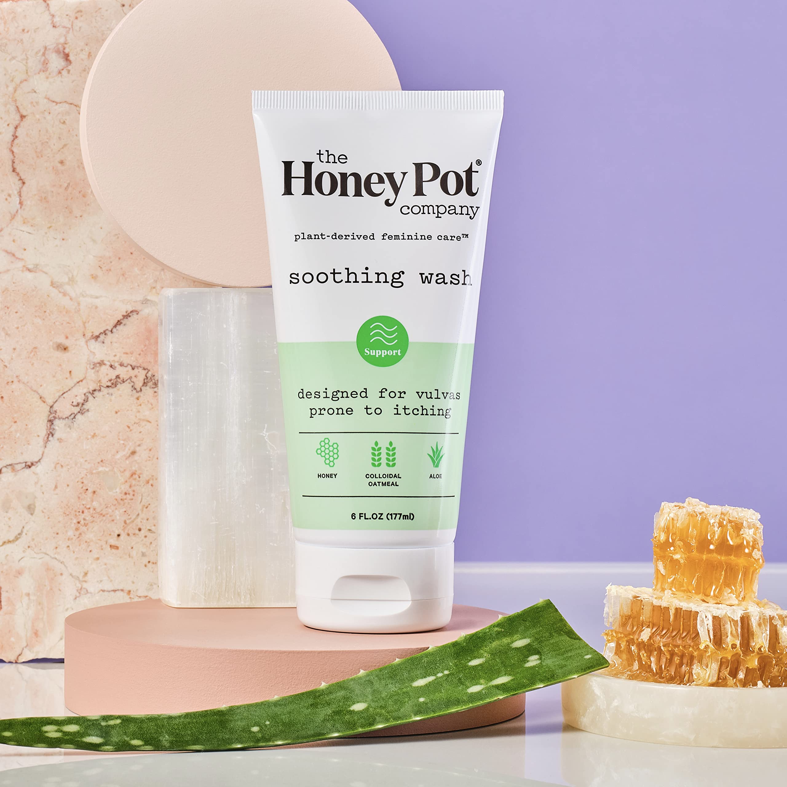 The Honey Pot Company - Anti-Itch Soothing Colloidal Oatmeal Wash - Plant Derived Feminine Care The Honey Pot Company buy supplements canada